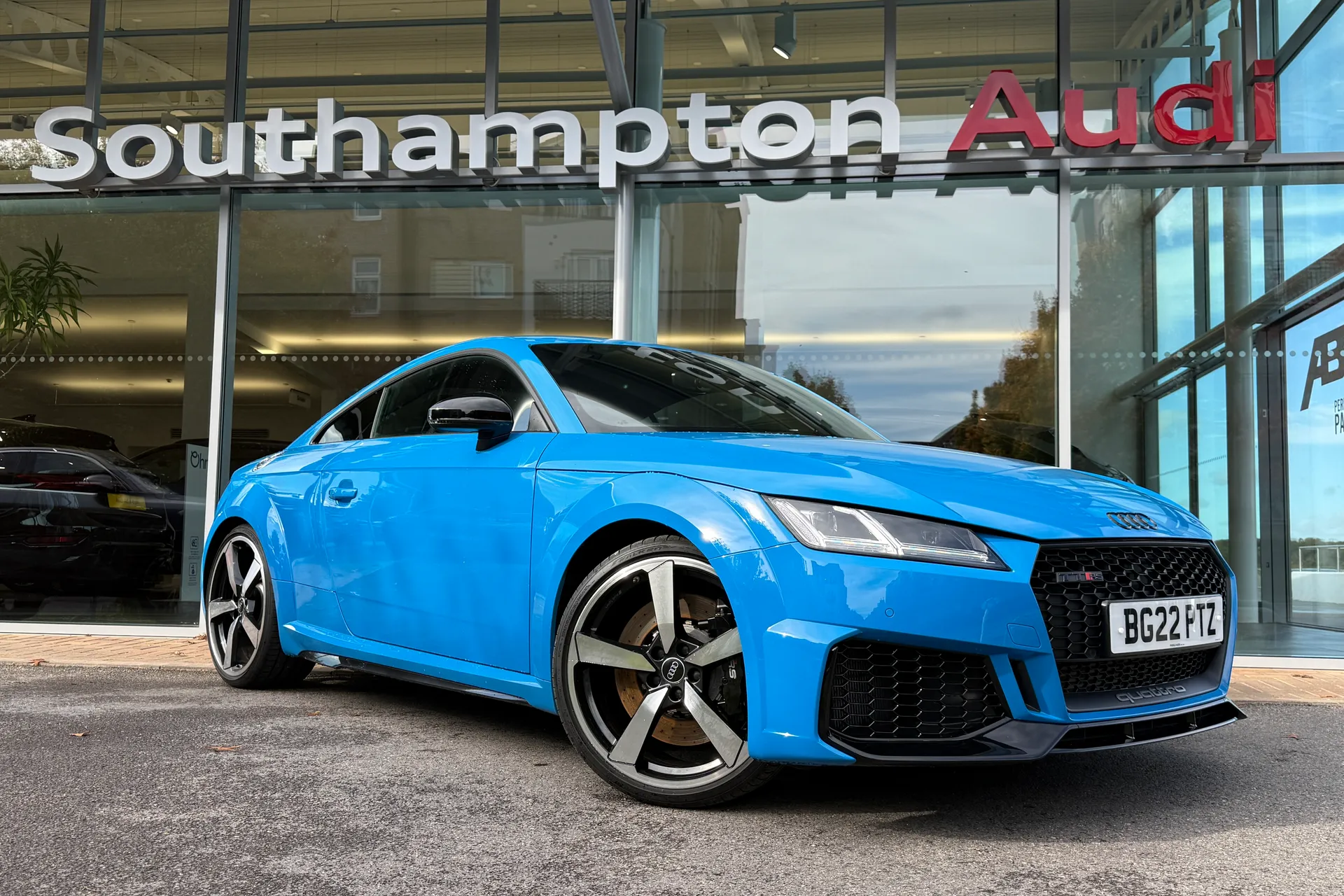 Audi TT focused image