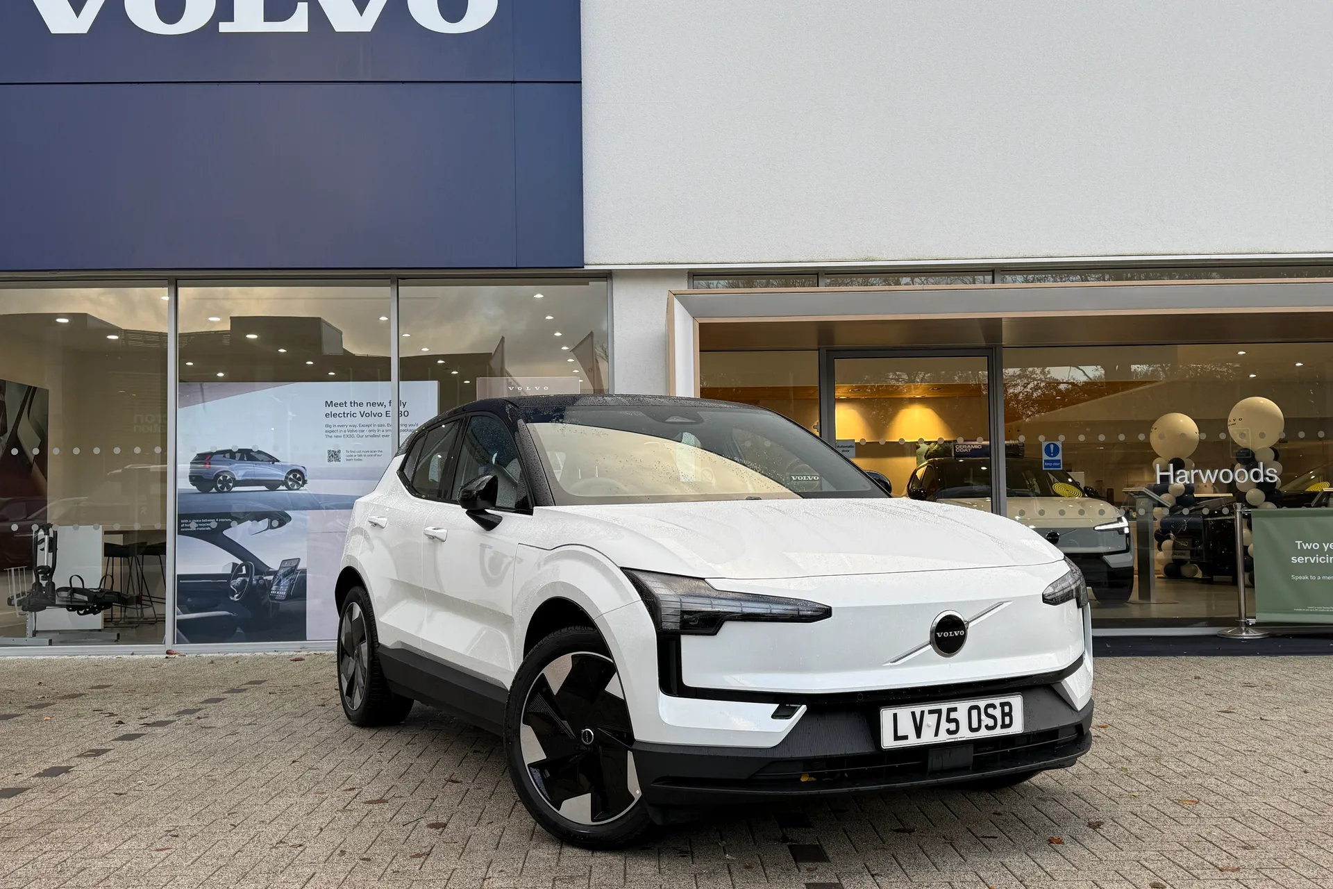 Volvo EX30 focused image