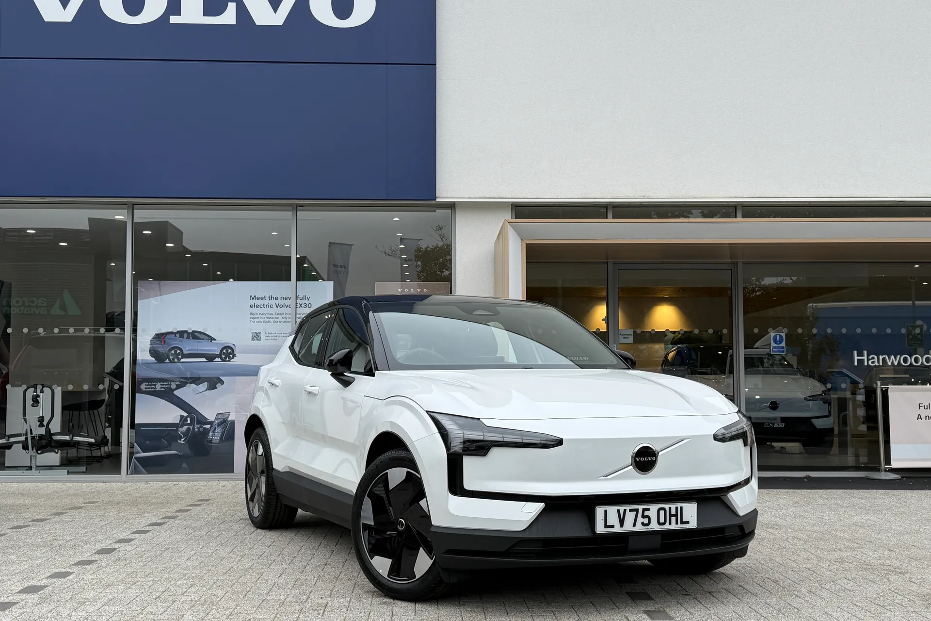 Volvo EX30 focused image