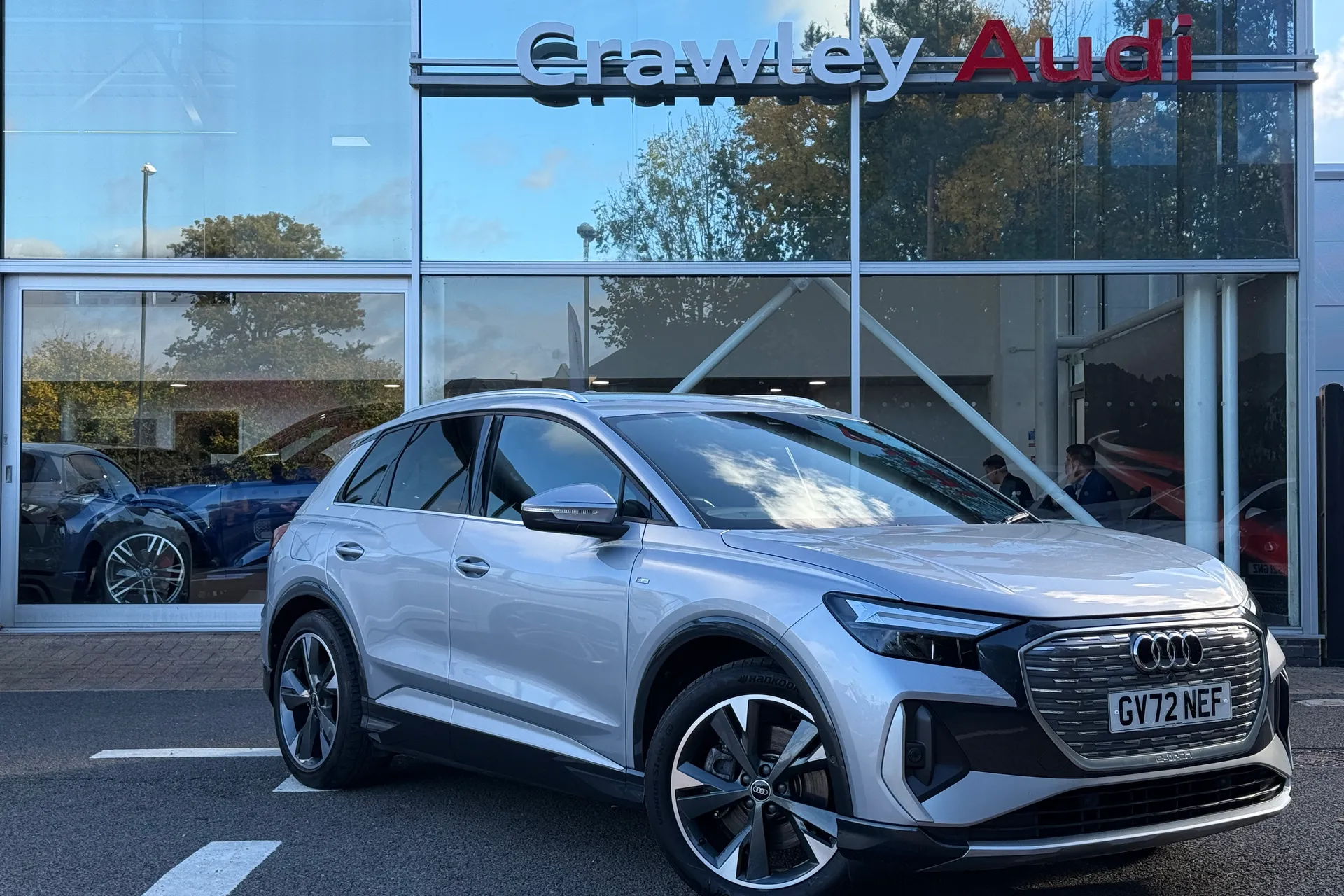 Audi Q4 focused image