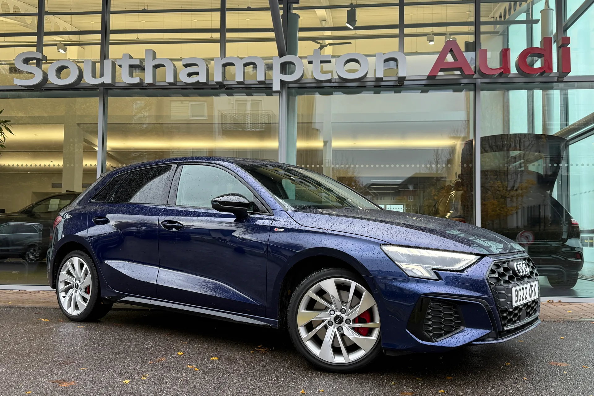 Audi A3 focused image