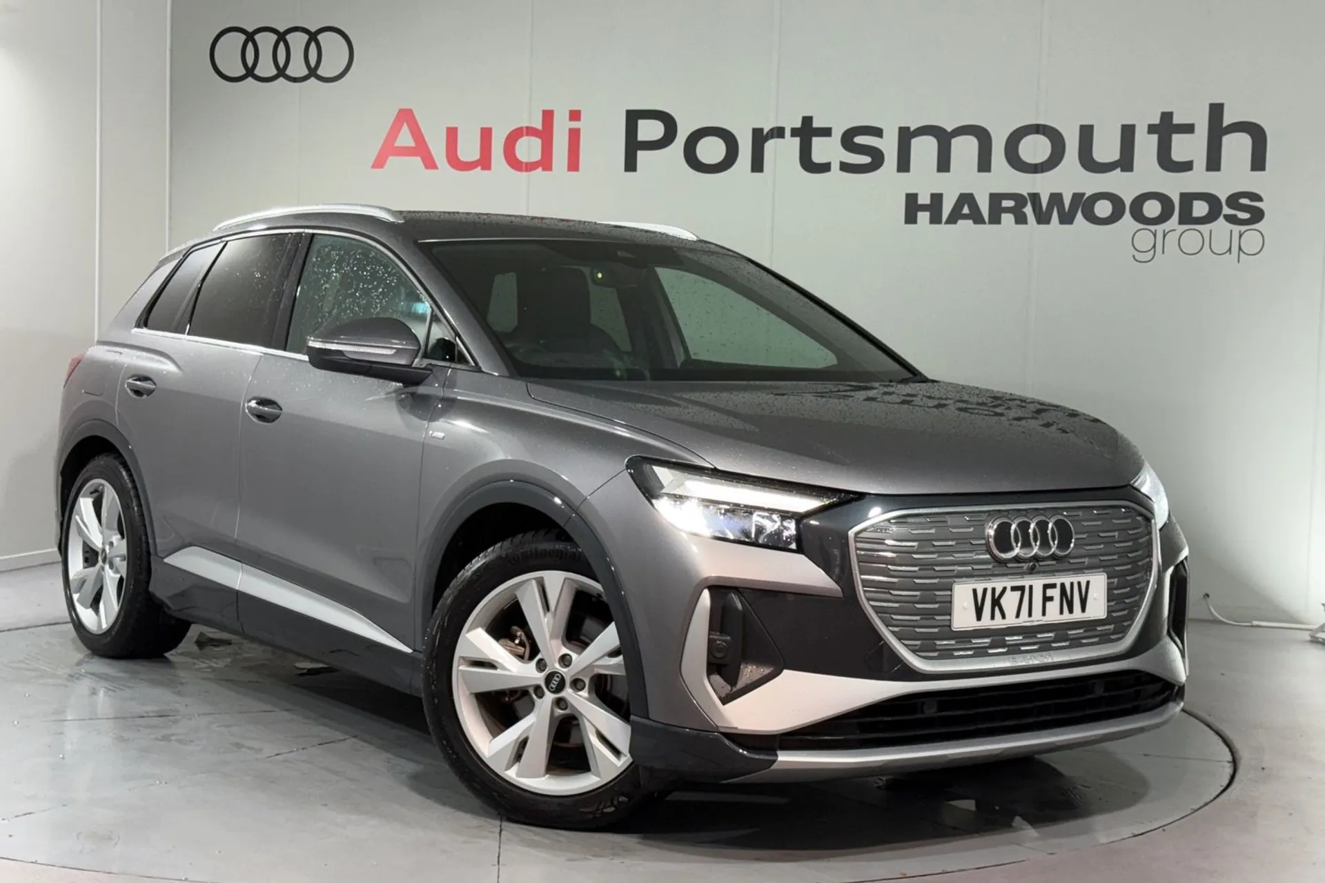 Audi Q4 focused image