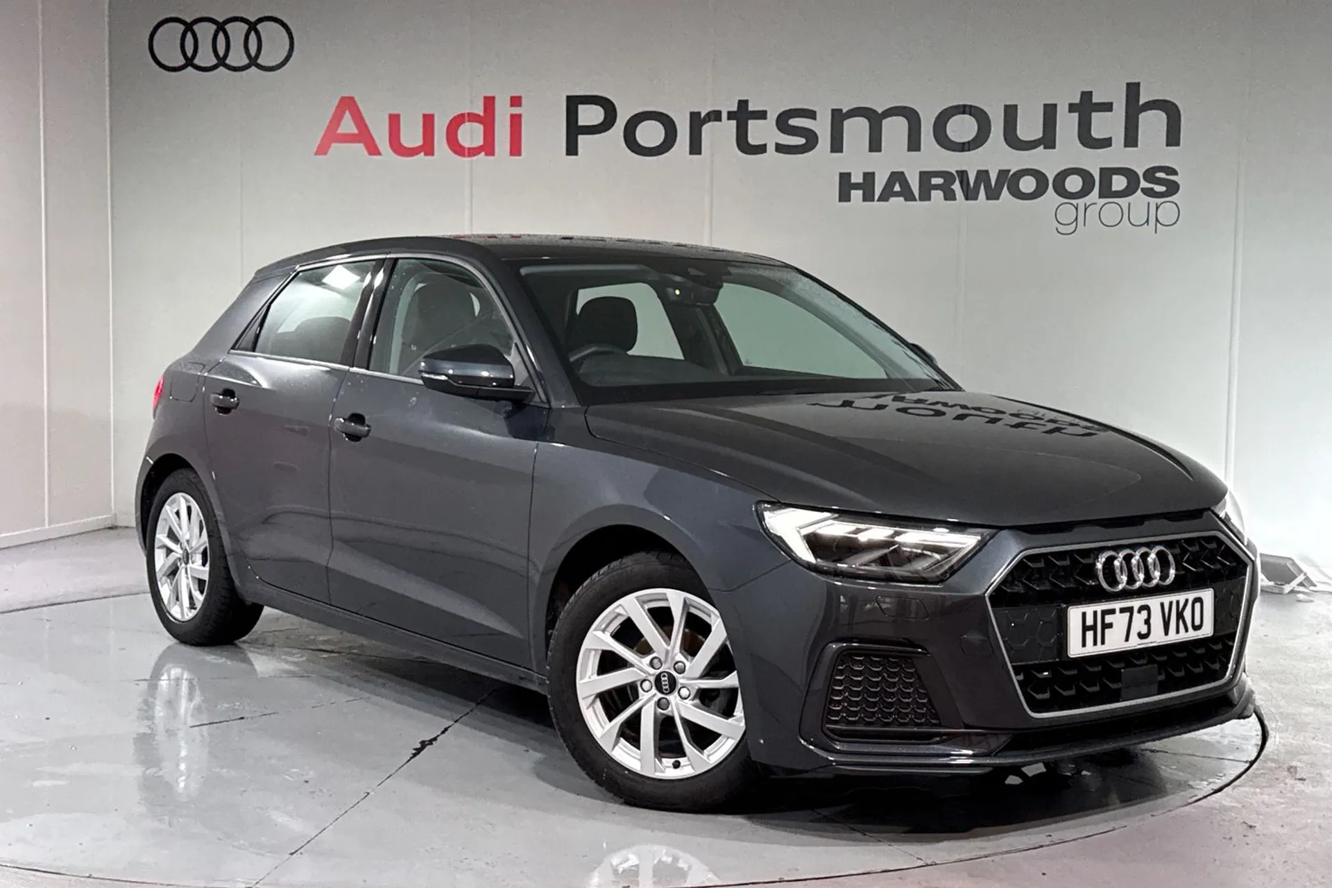 Audi A1 focused image