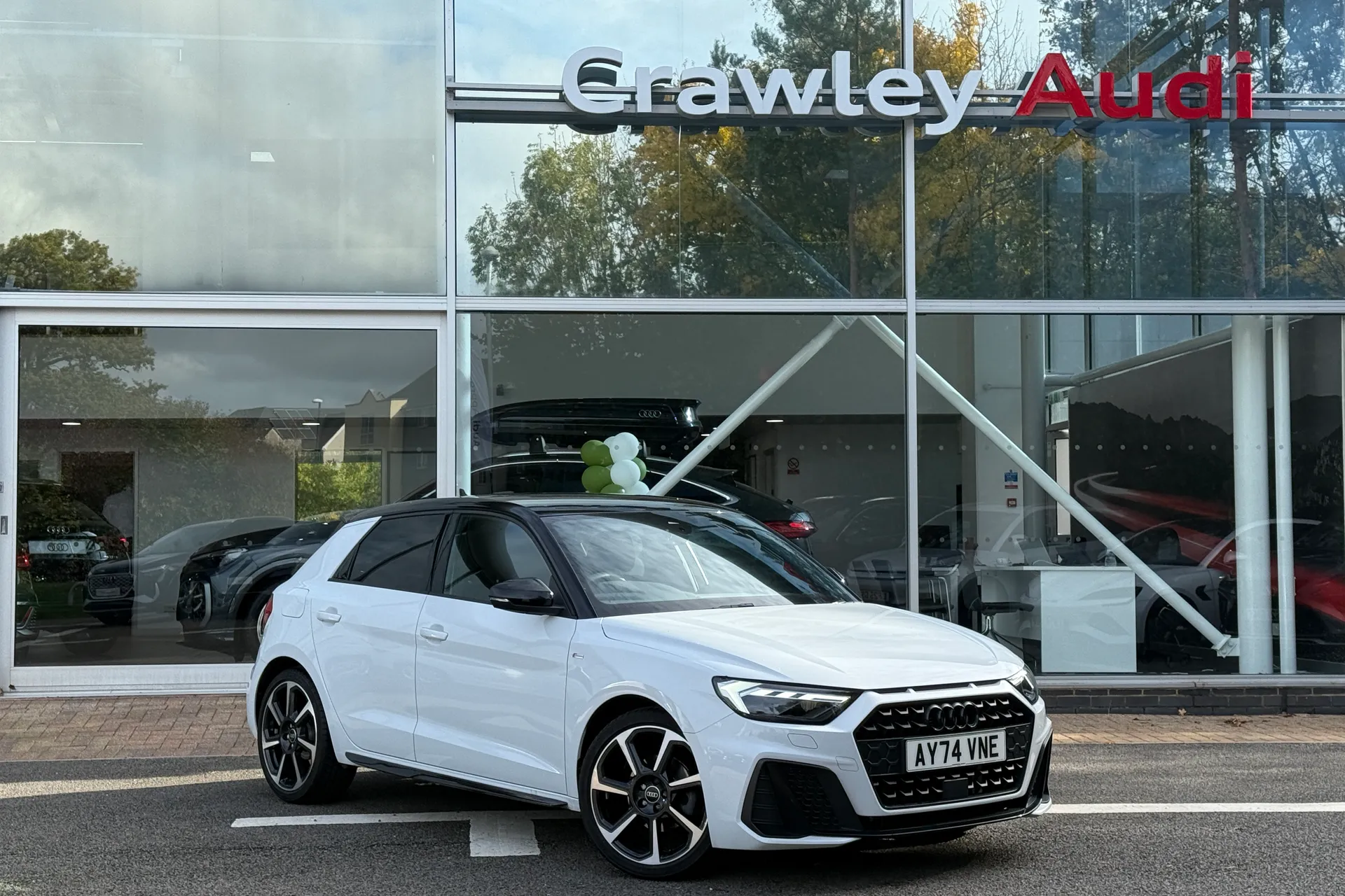 Audi A1 focused image