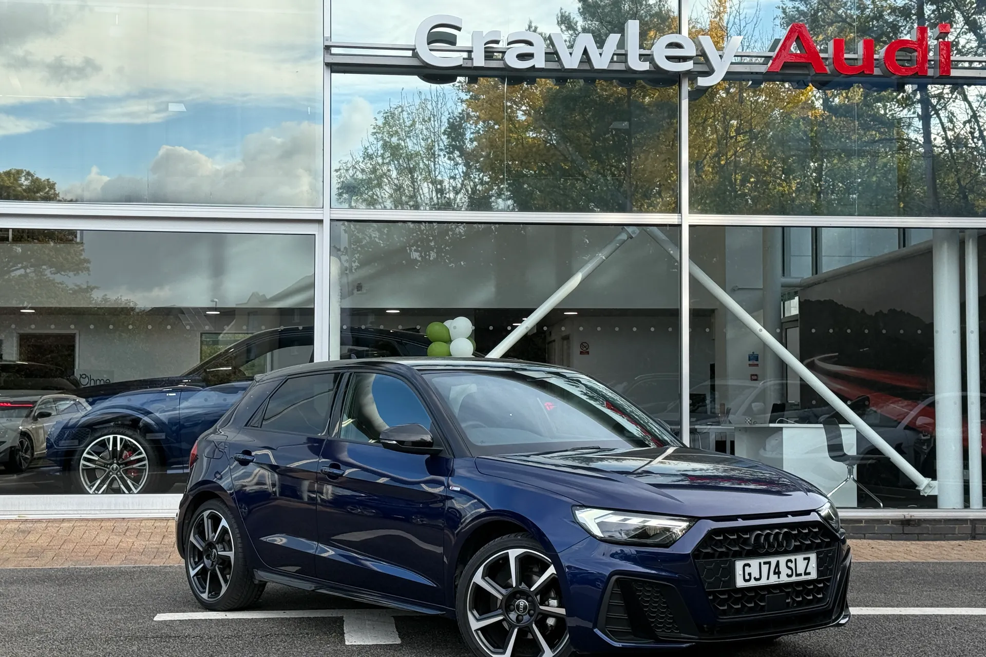 Audi A1 focused image