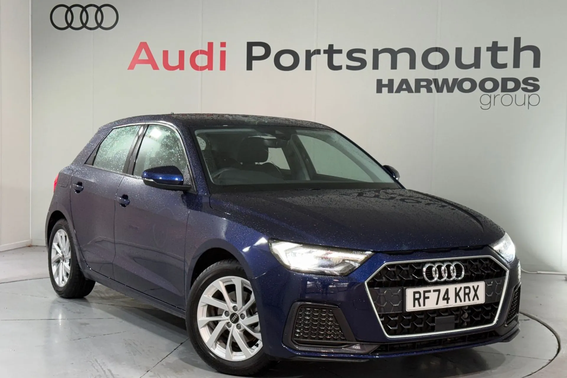 Audi A1 focused image