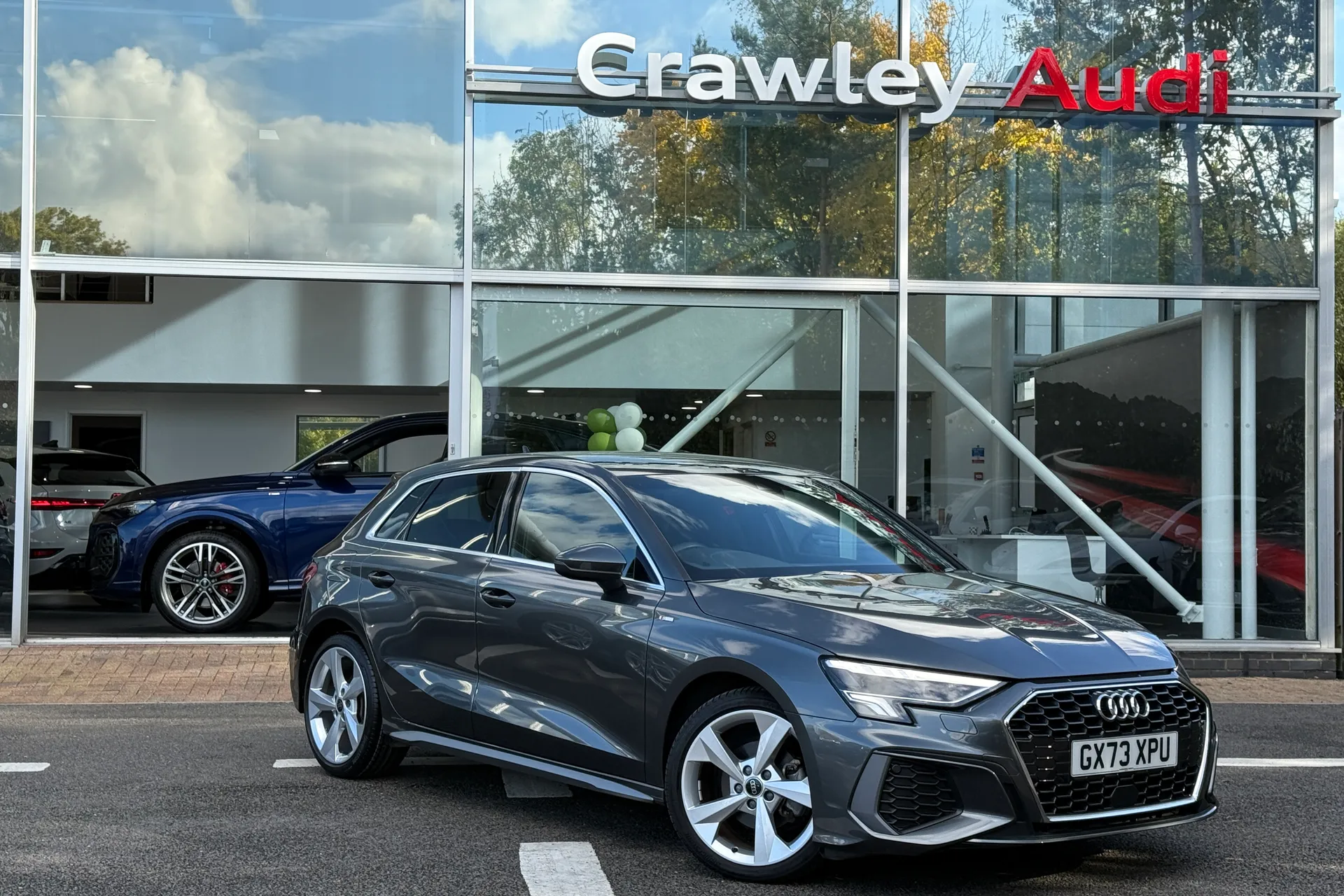 Audi A3 focused image