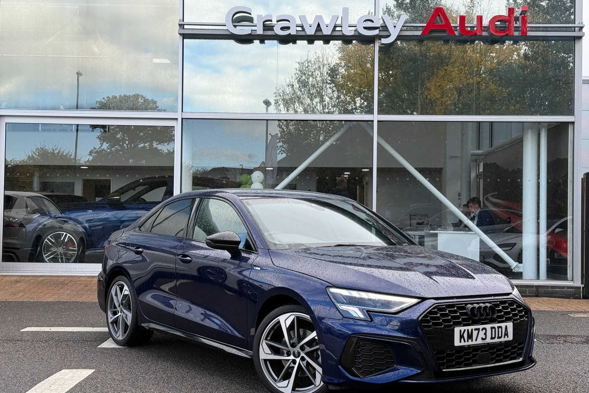 Audi A3 focused image