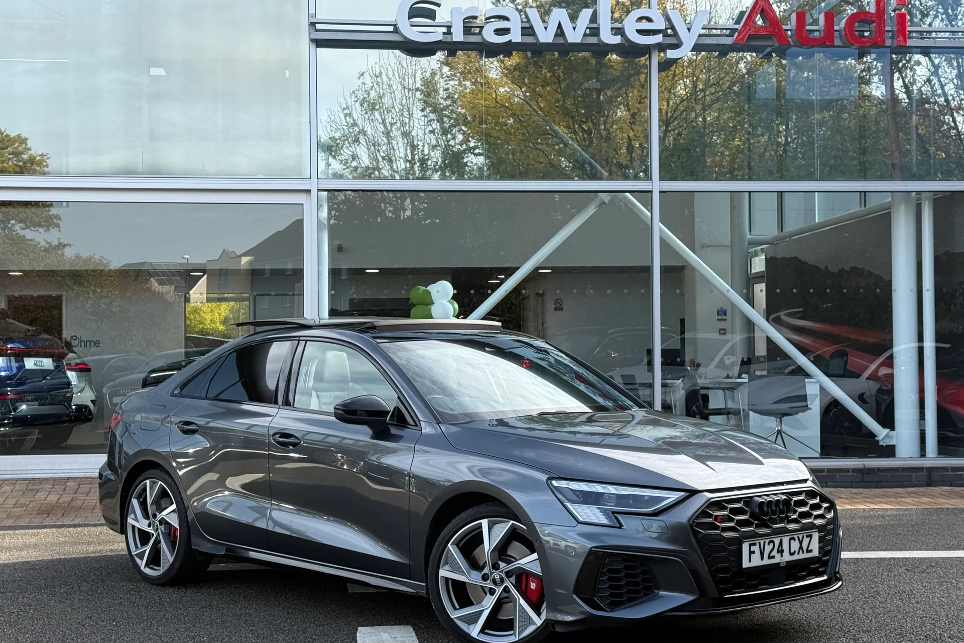 Audi A3 focused image