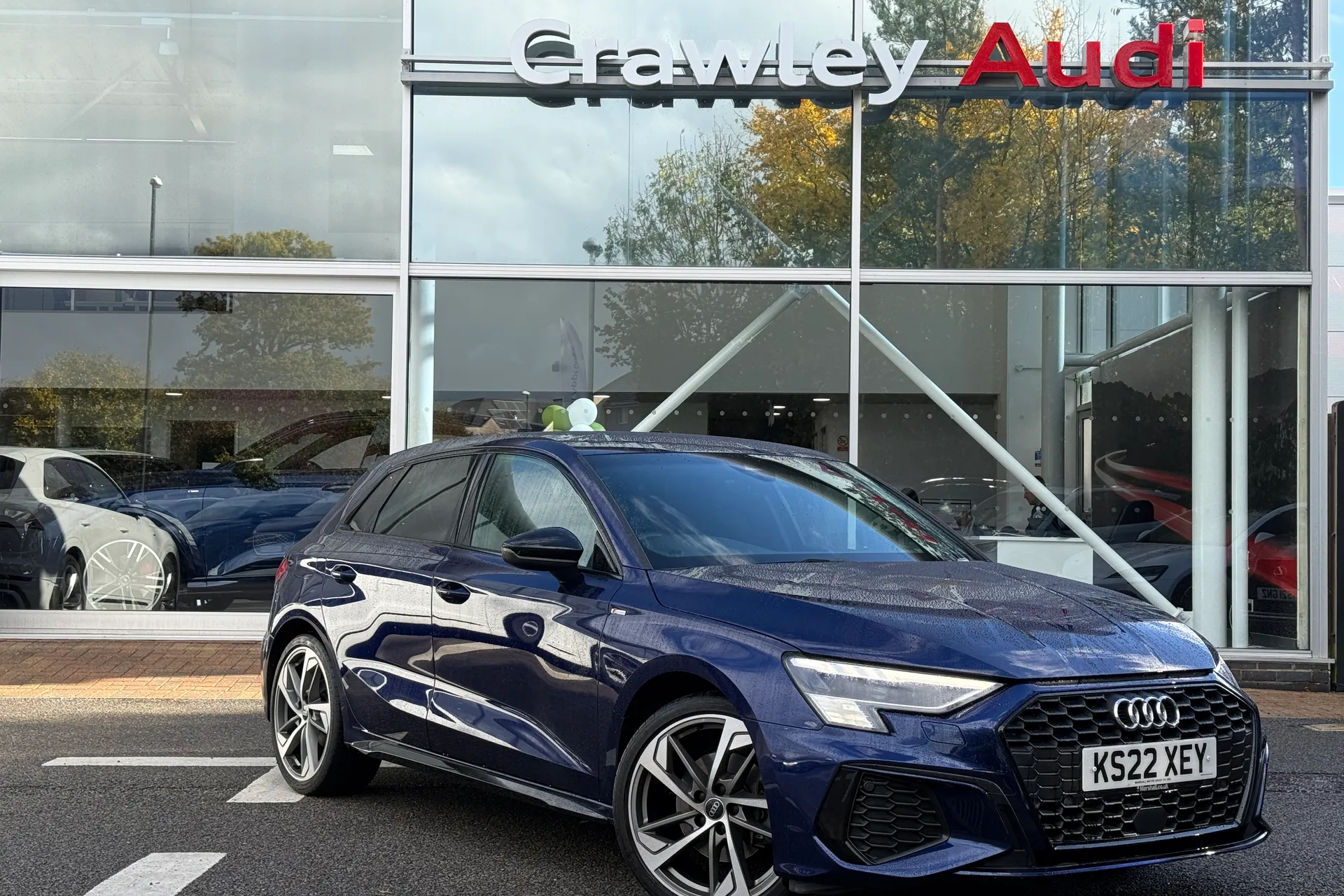 Audi A3 focused image