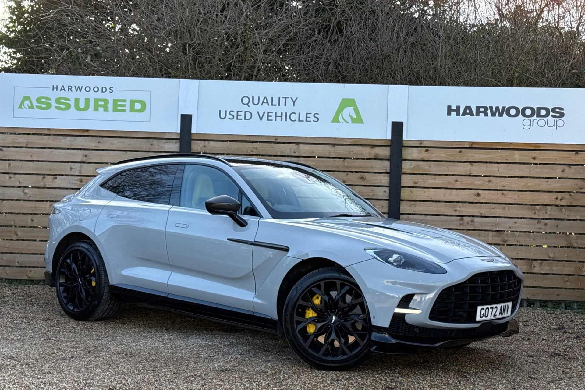 Aston Martin DBX focused image