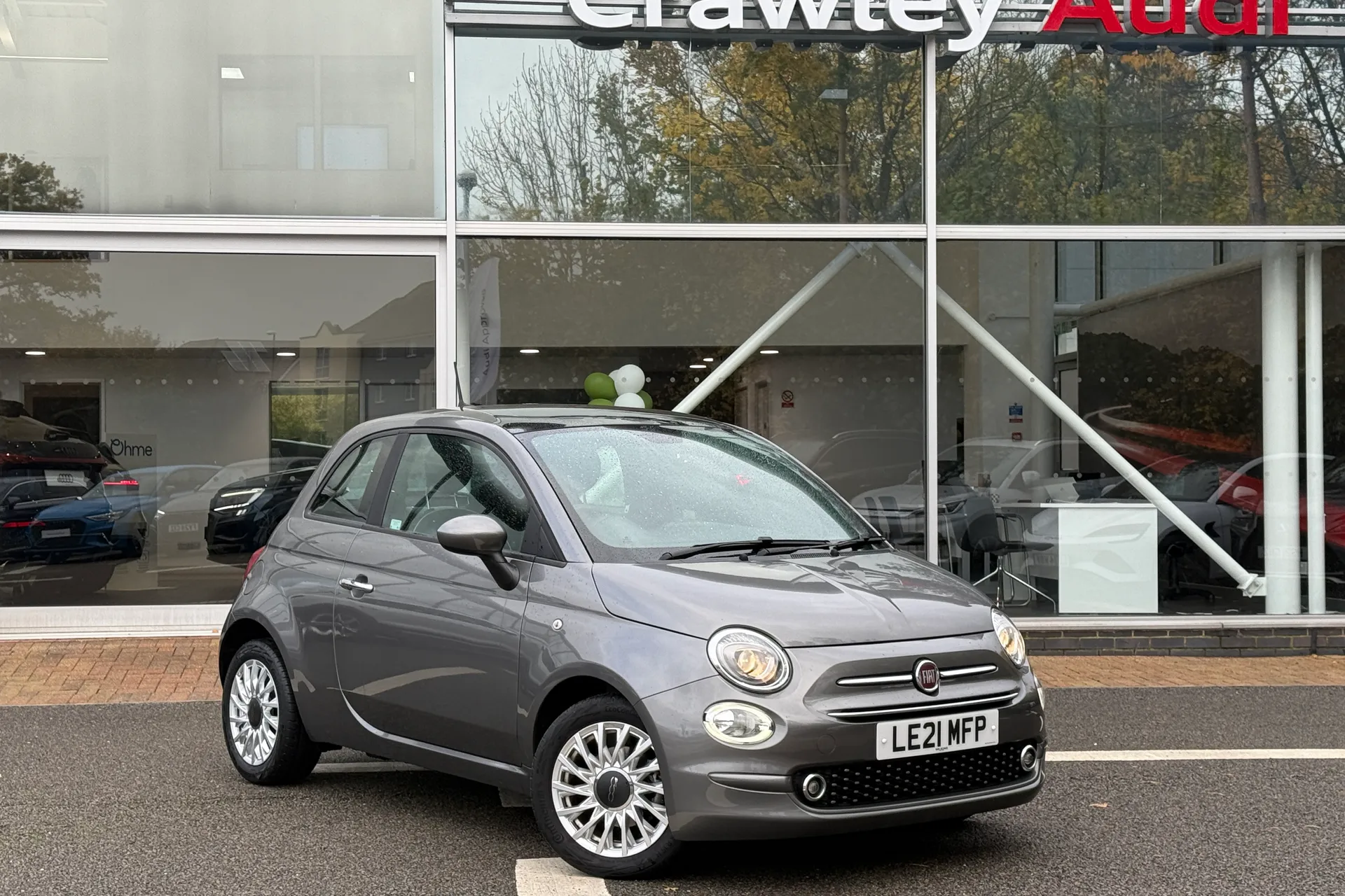 FIAT 500 focused image