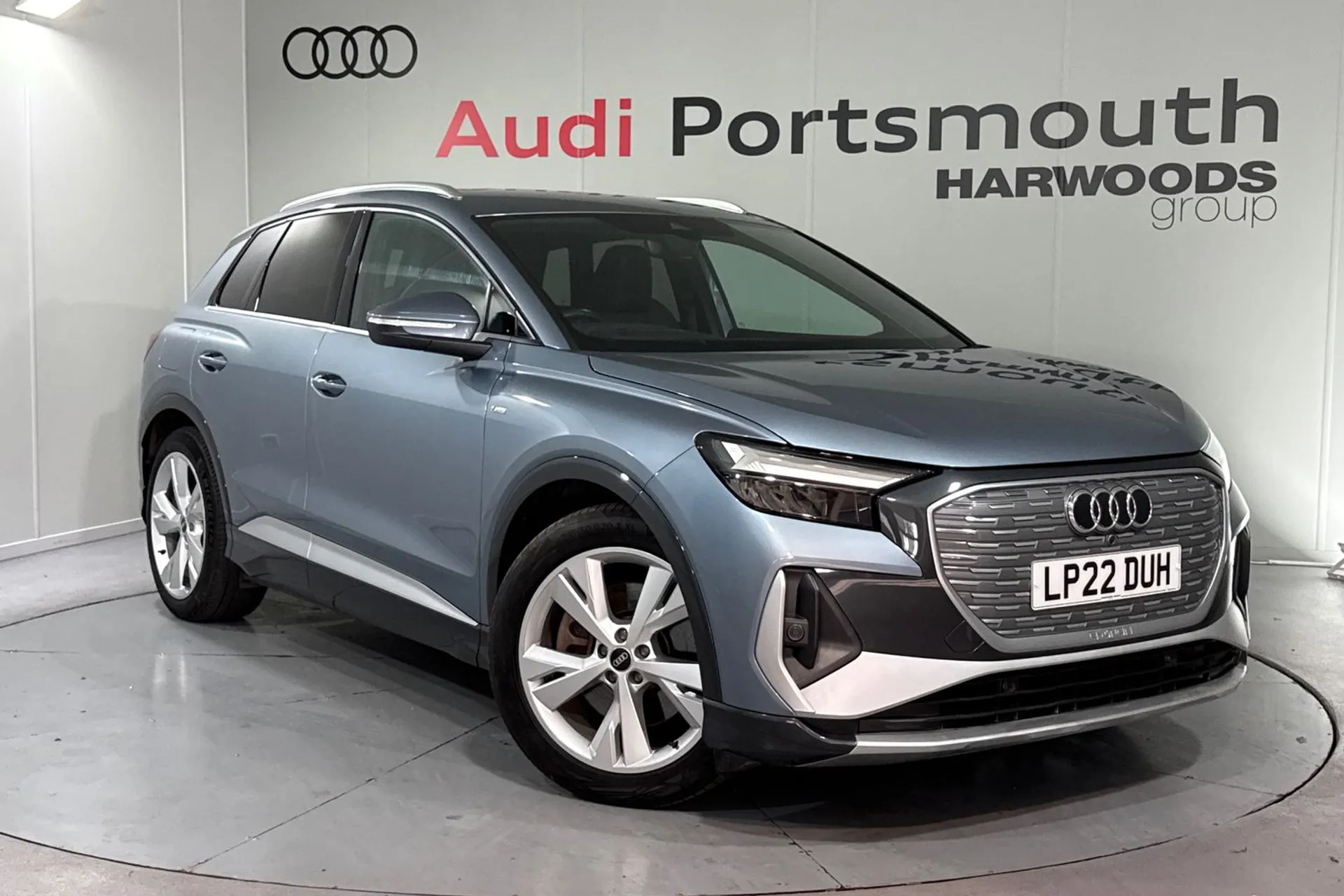 Audi Q4 focused image