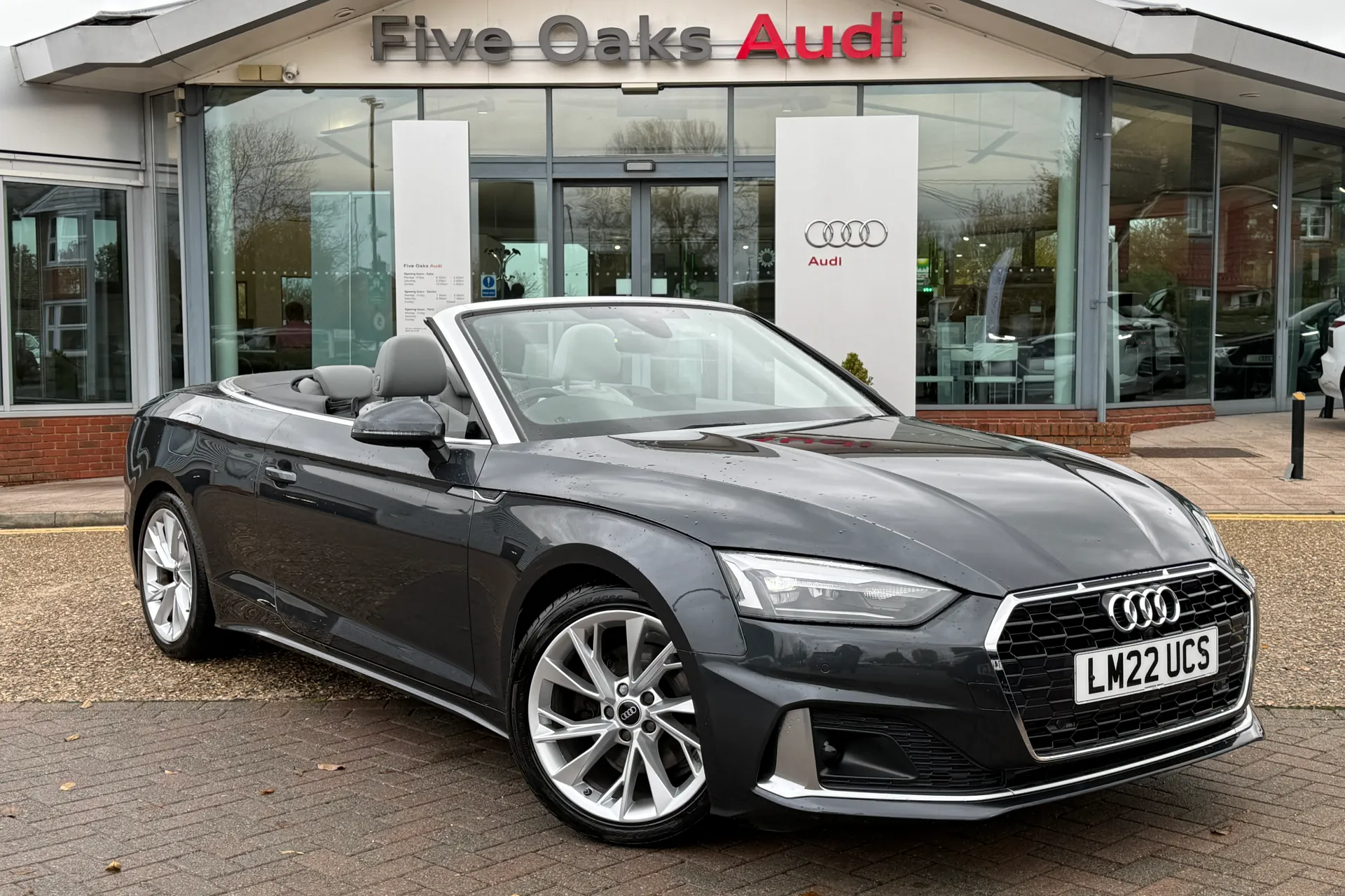 Audi A5 focused image