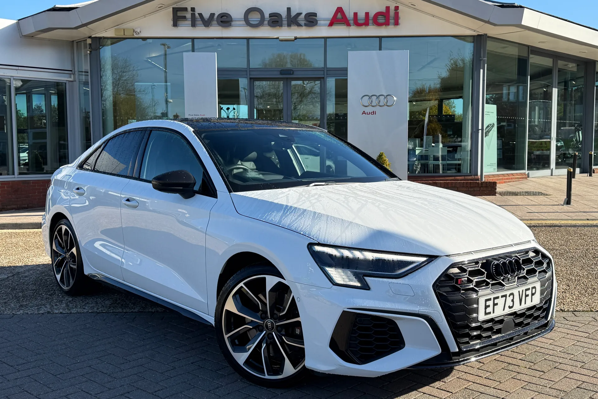 Audi A3 focused image