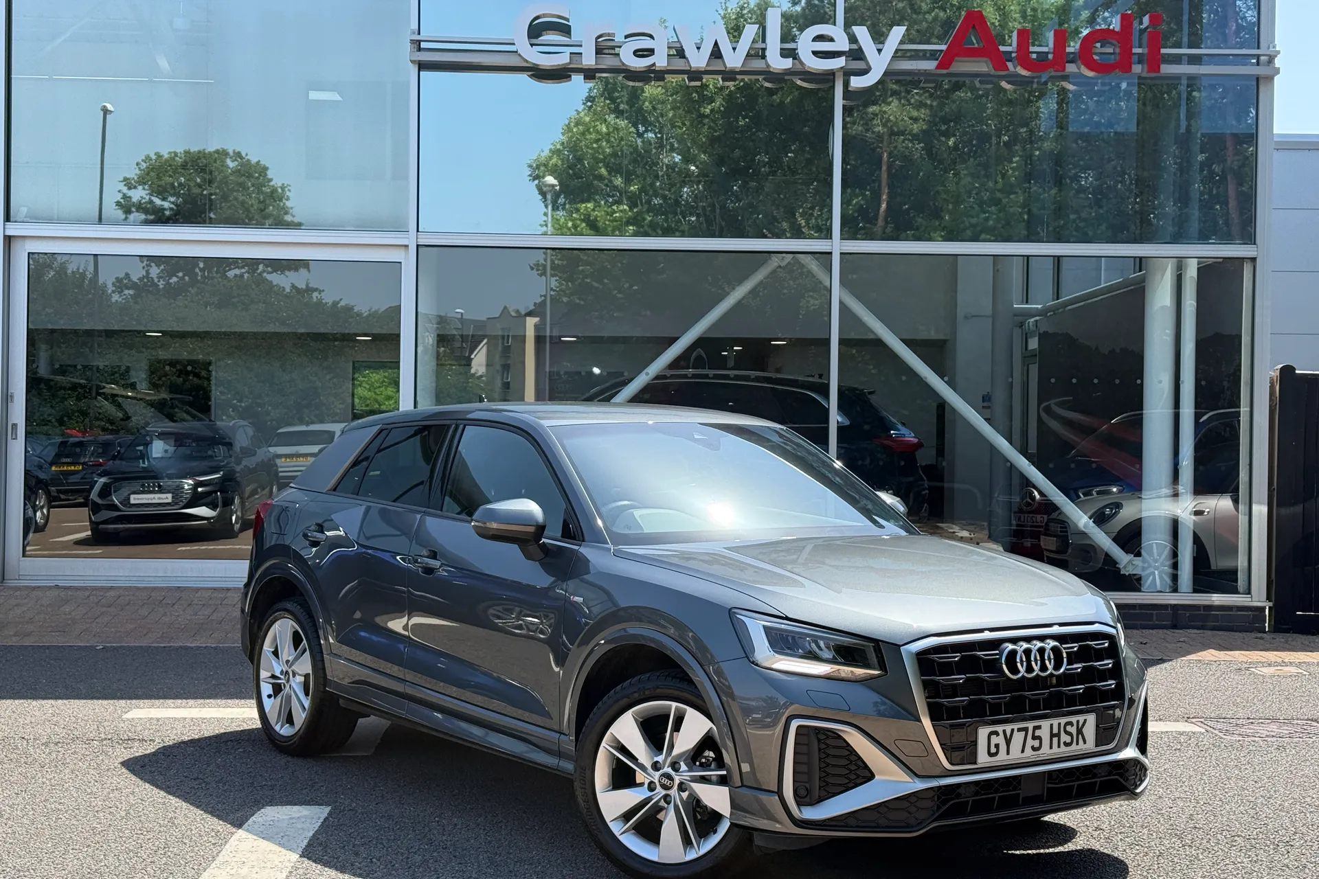 Audi Q2 focused image