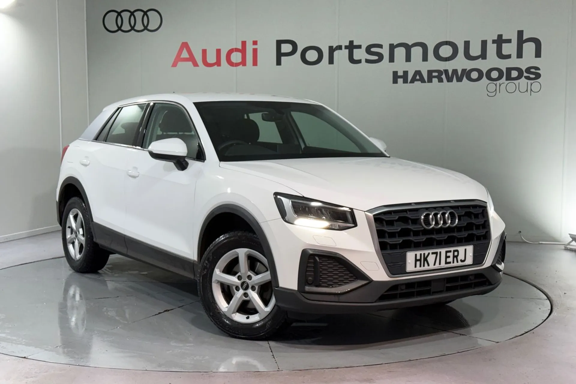 Audi Q2 focused image