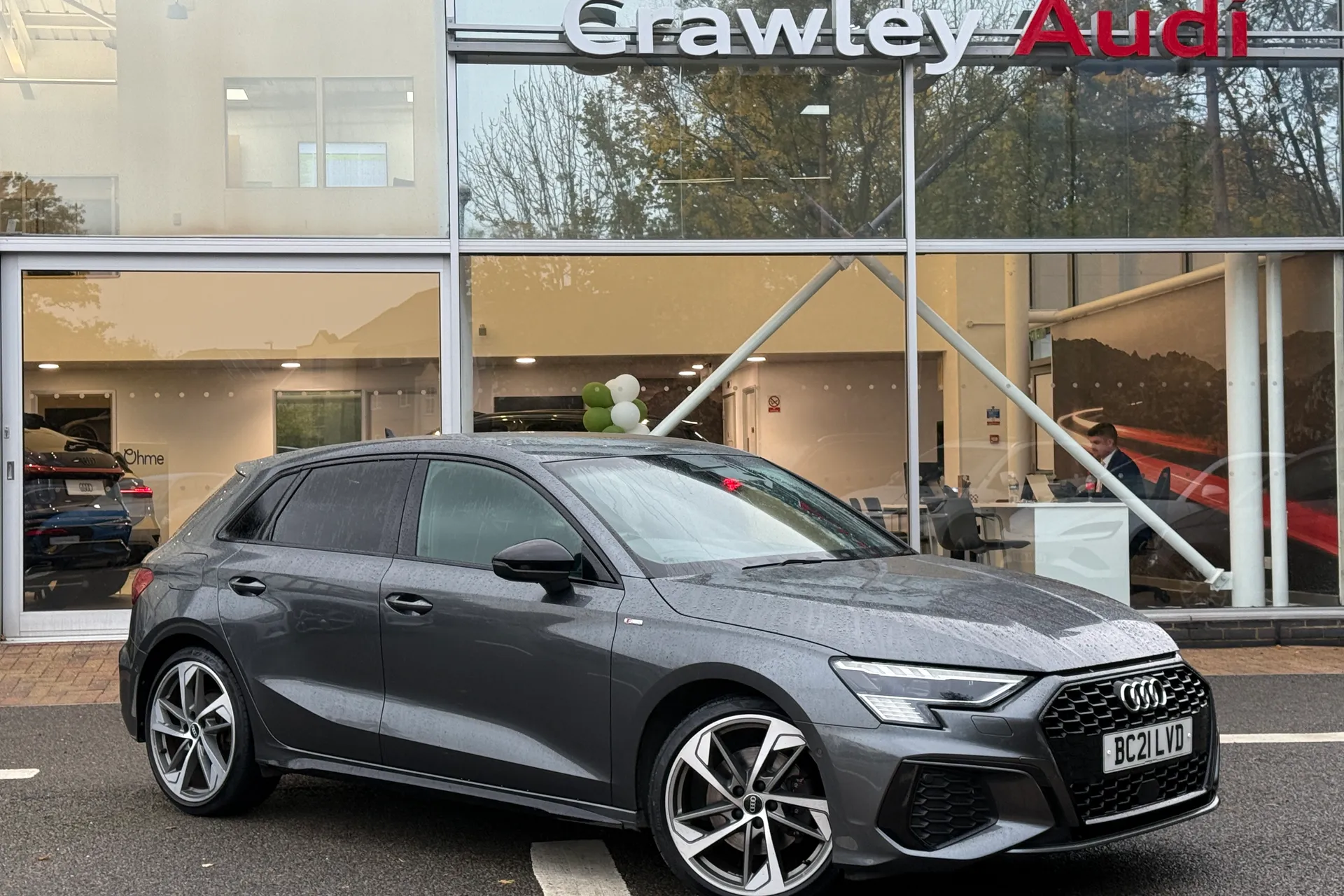 Audi A3 focused image