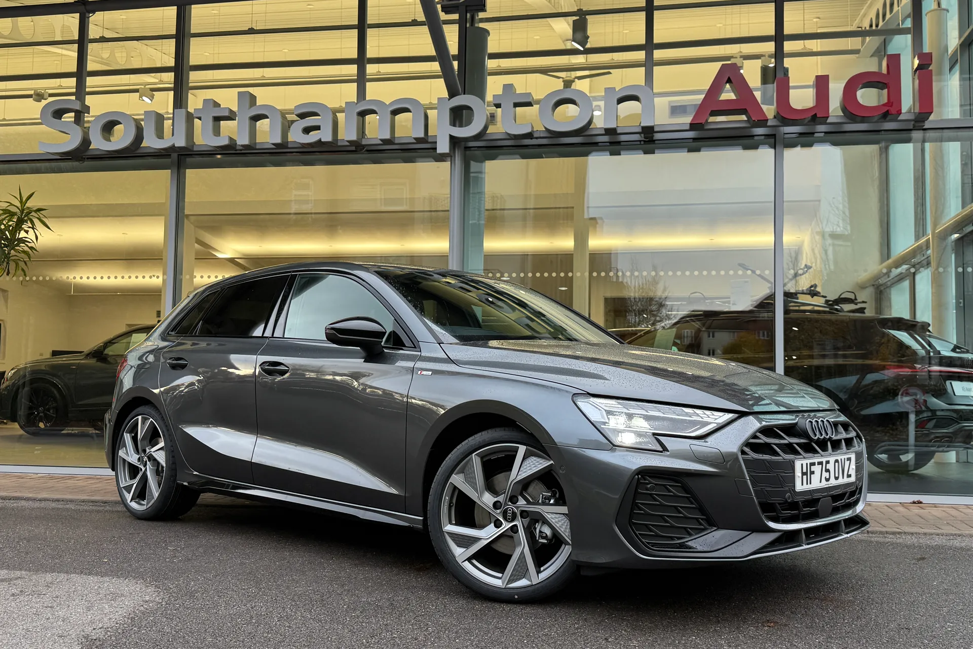 Audi A3 focused image