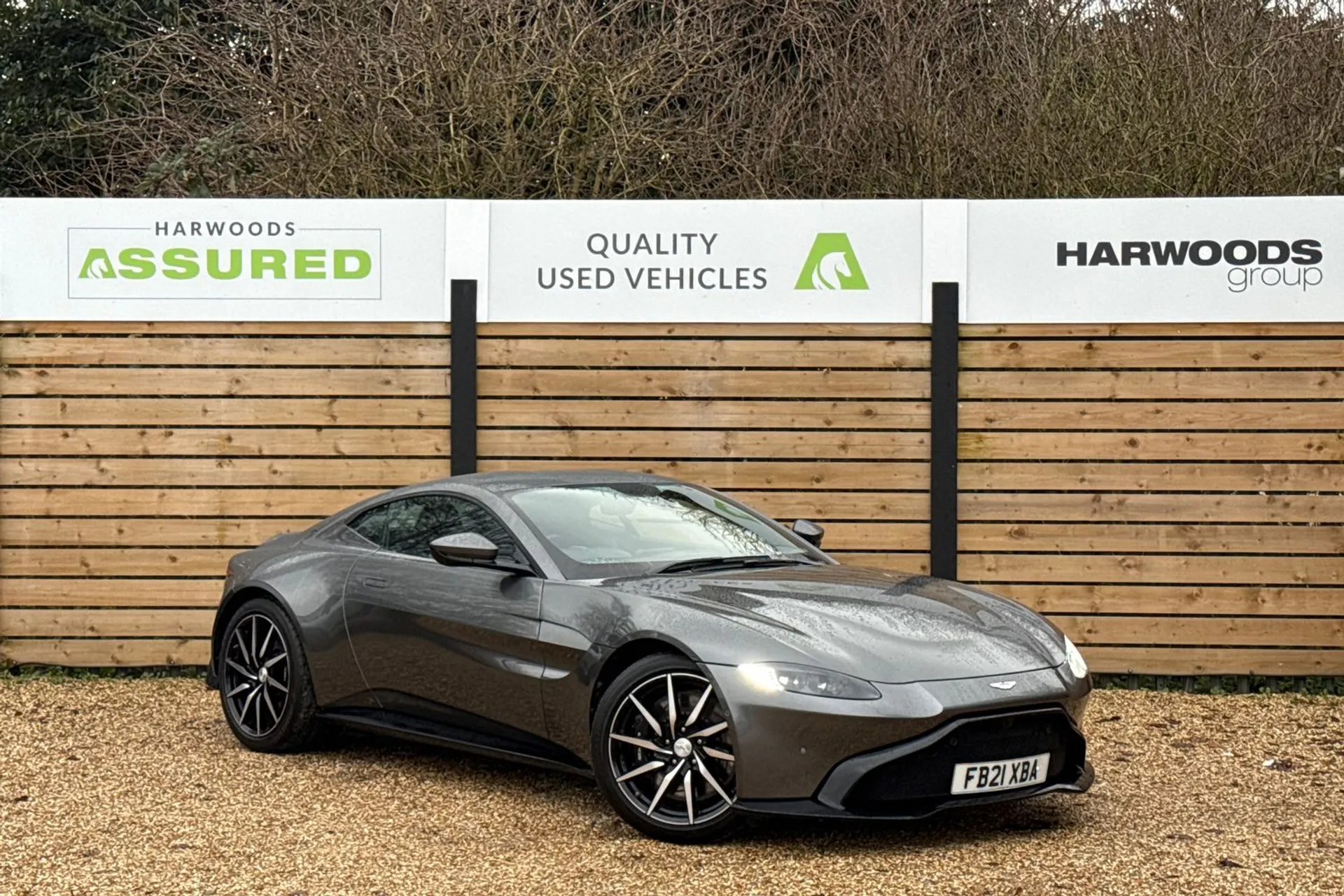 Aston Martin Vantage focused image
