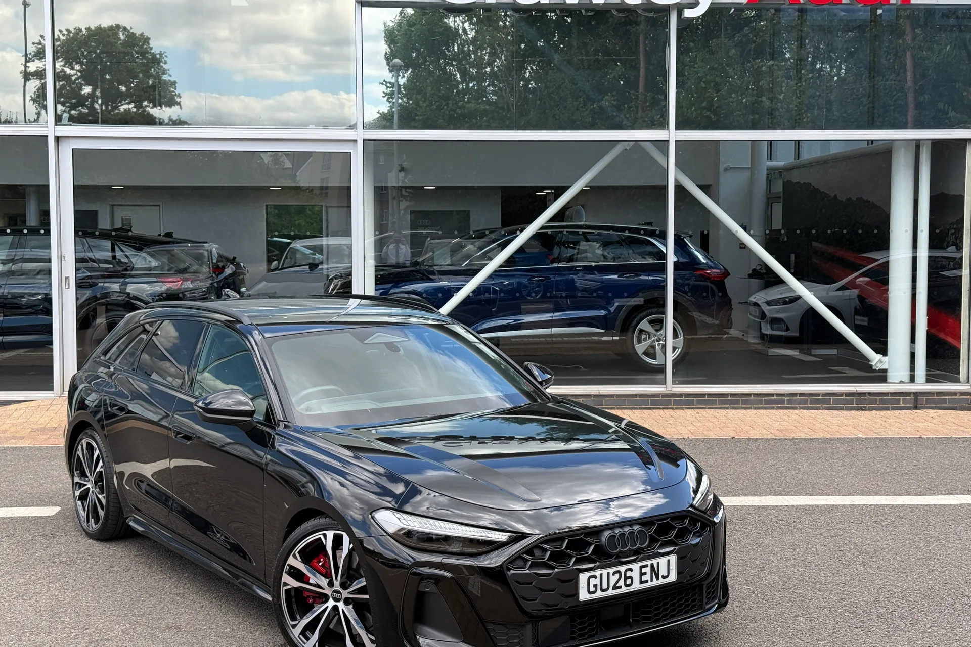 Audi A5 focused image