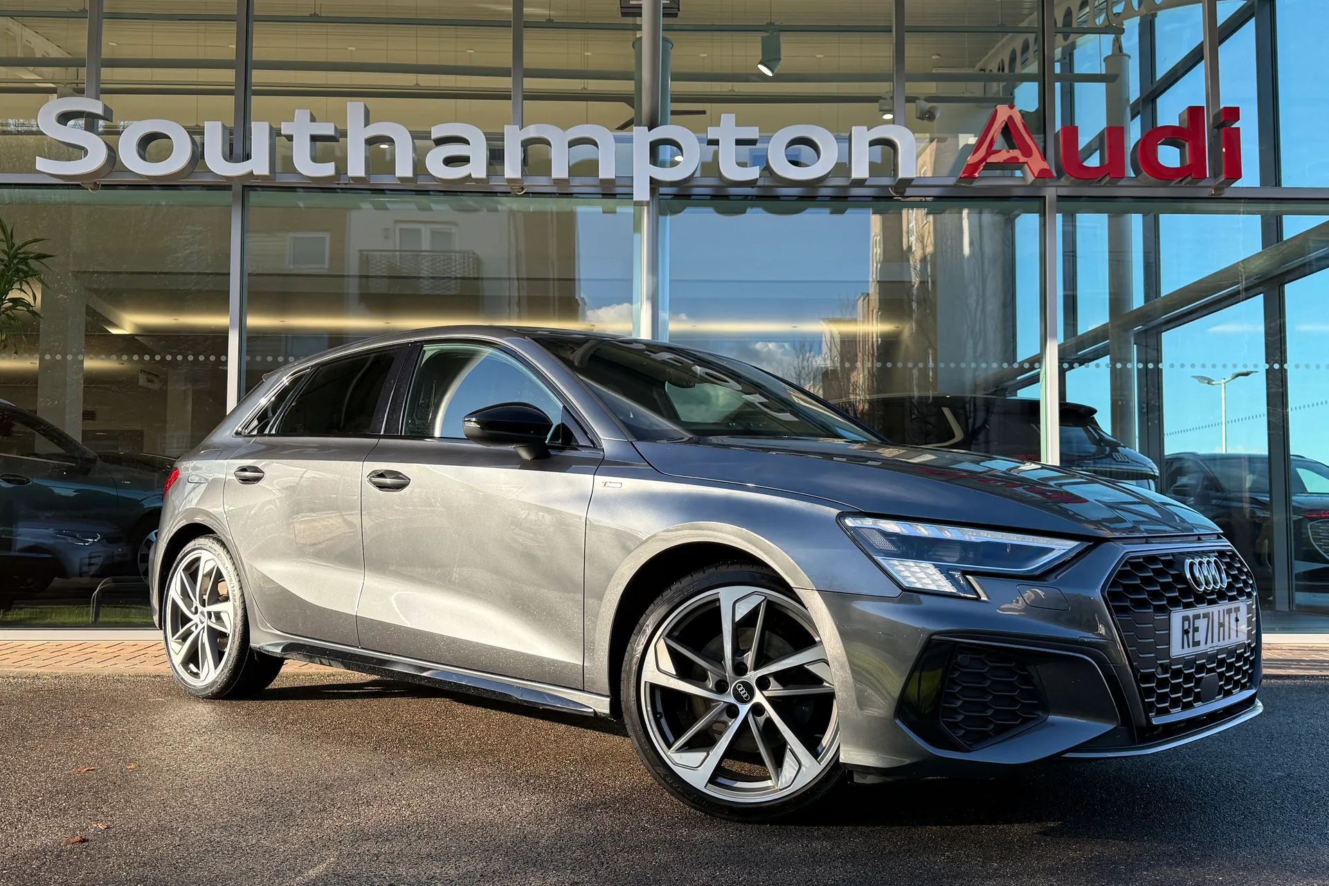 Audi A3 focused image