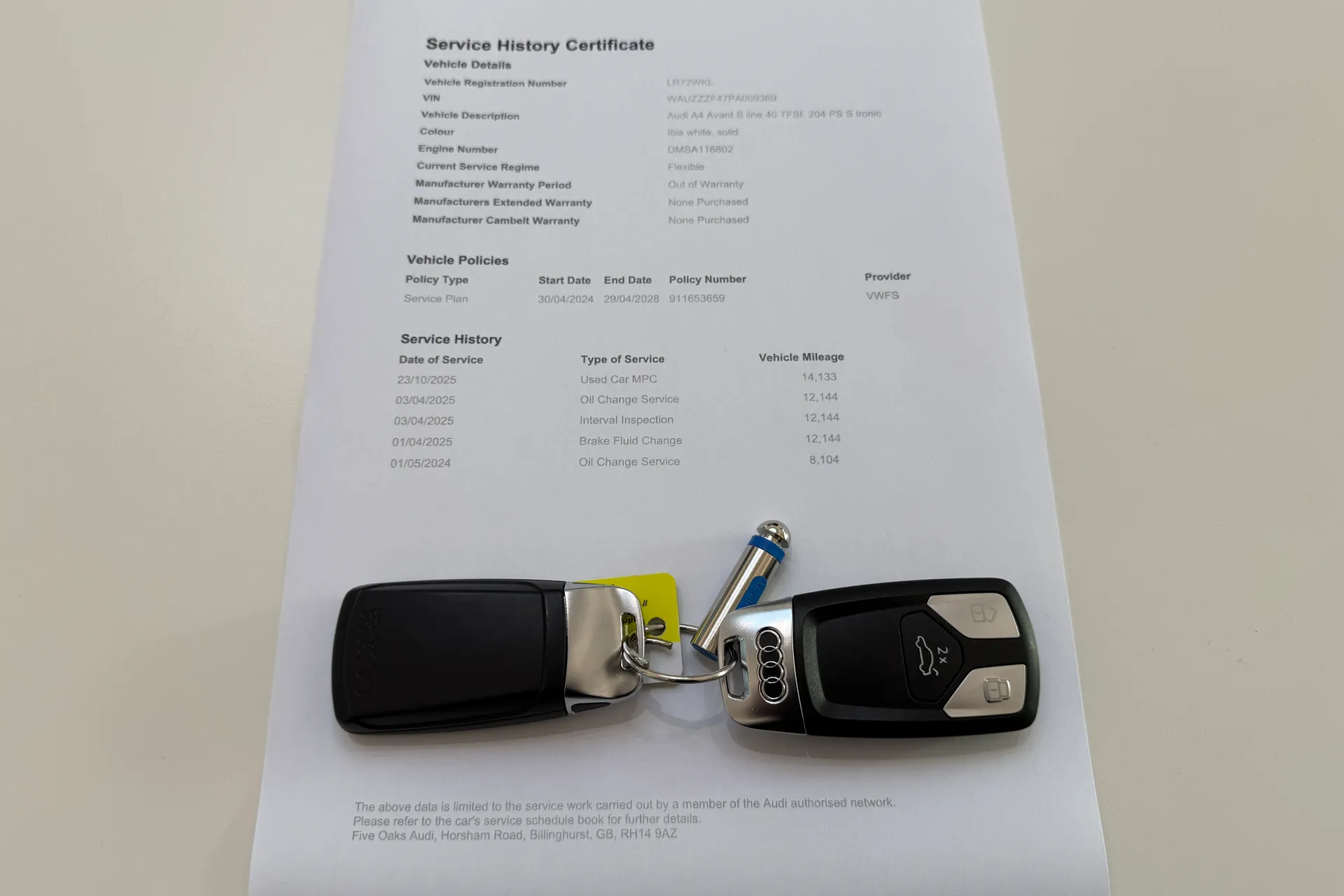 Audi A4 thumbnail image number 7