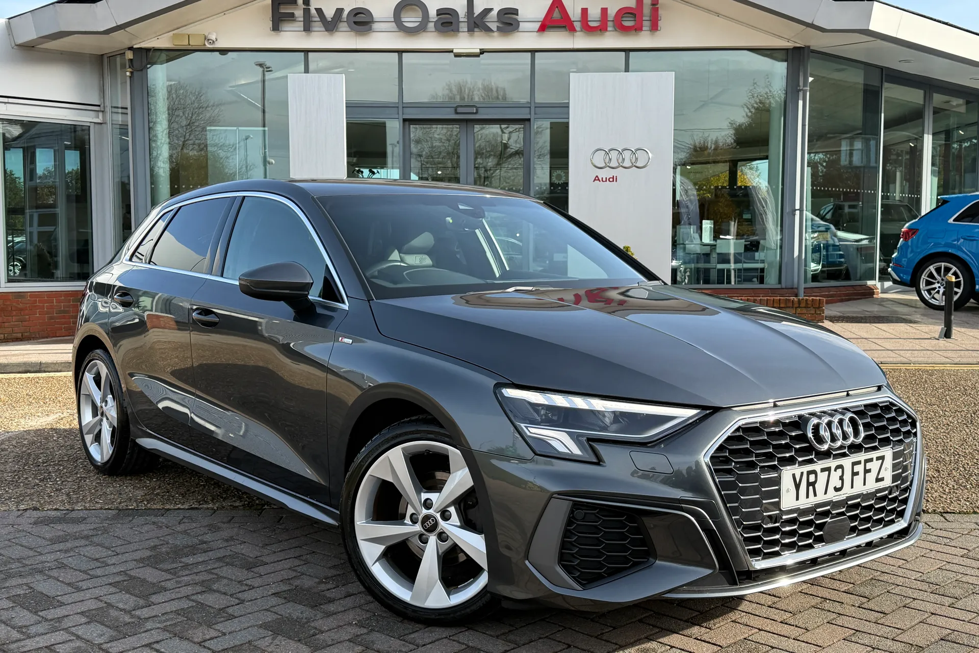 Audi A3 focused image