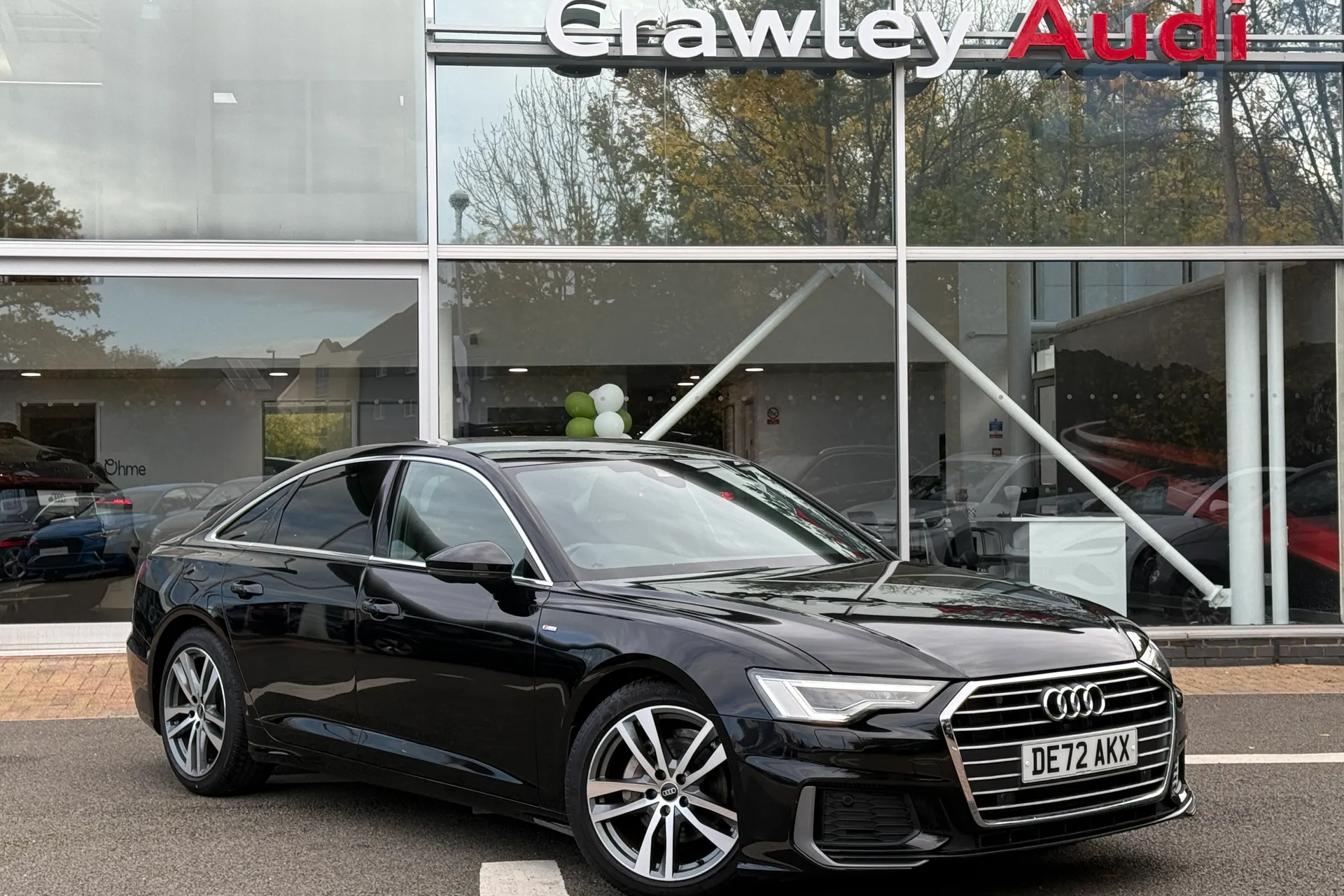 Audi A6 focused image