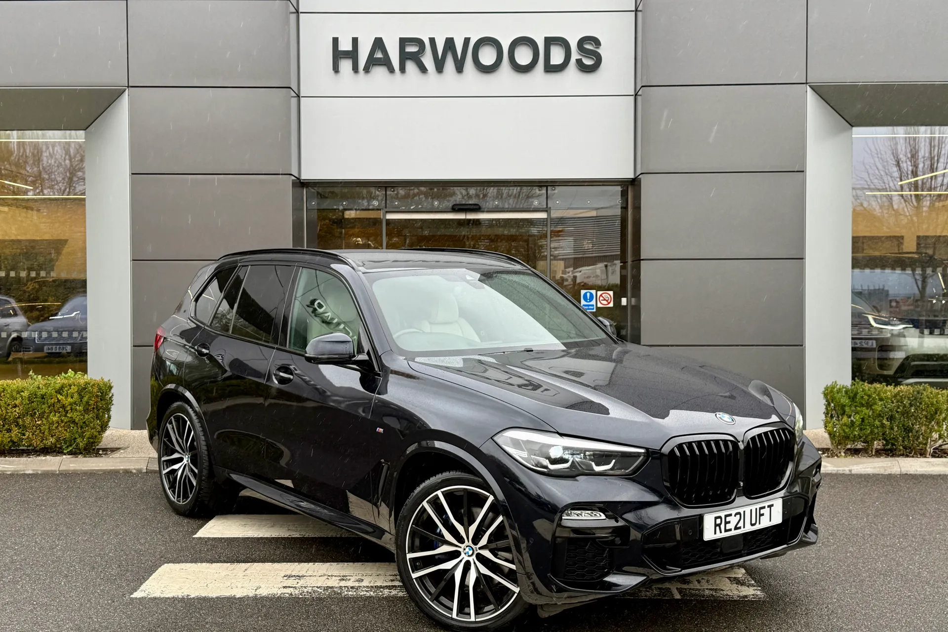 BMW X5 focused image