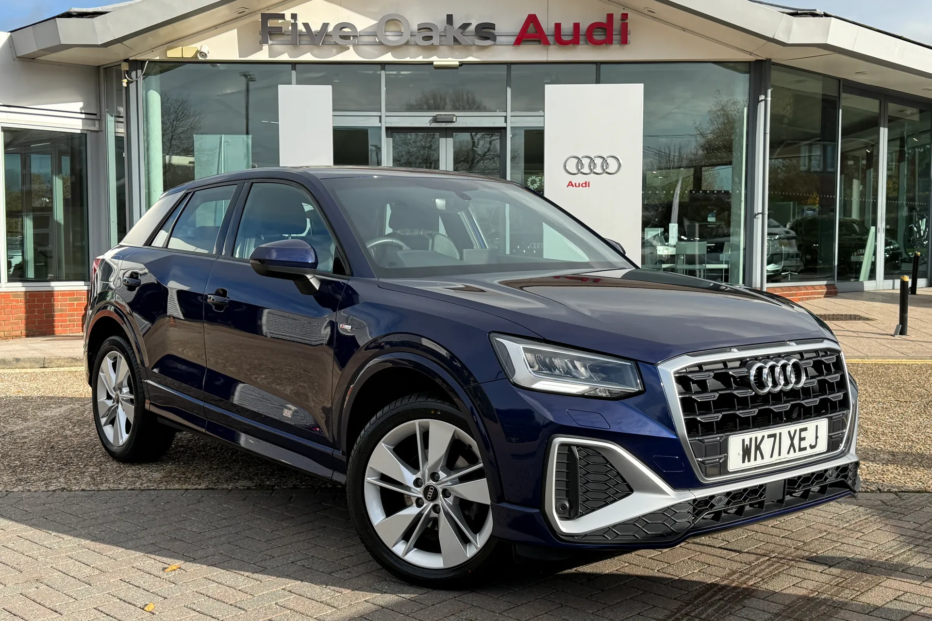 Audi Q2 focused image