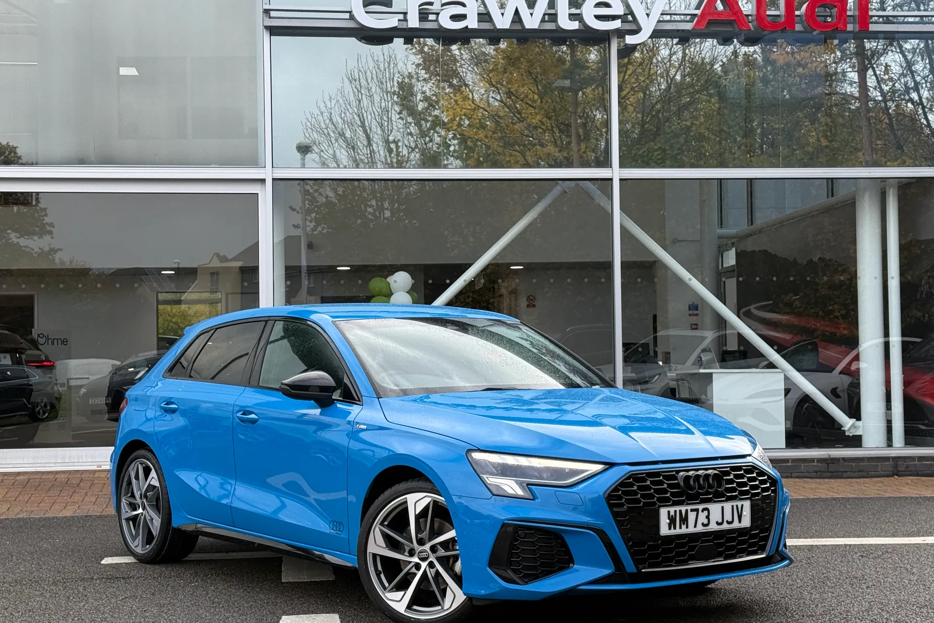 Audi A3 focused image