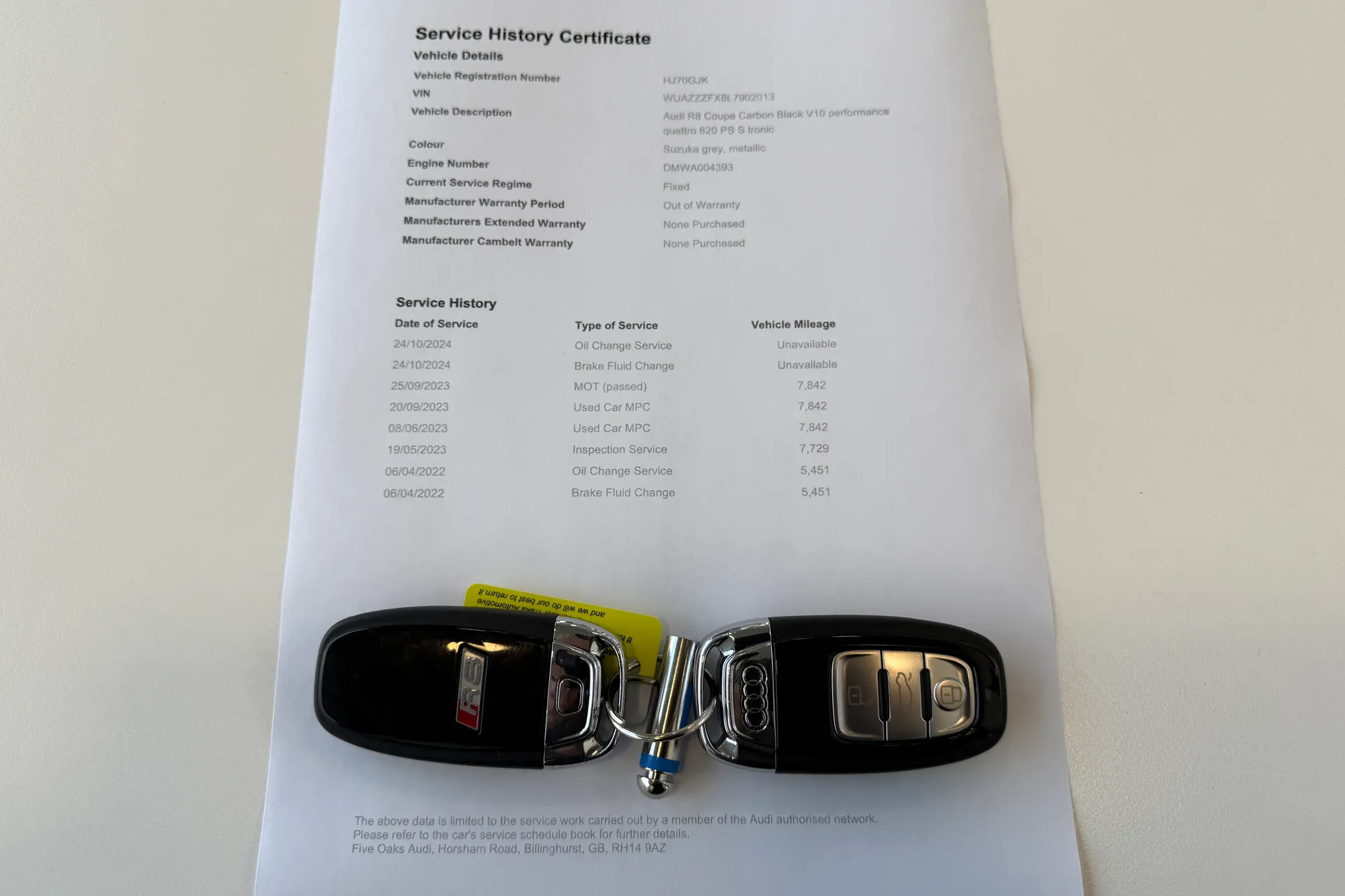 Audi R8 thumbnail image number 7