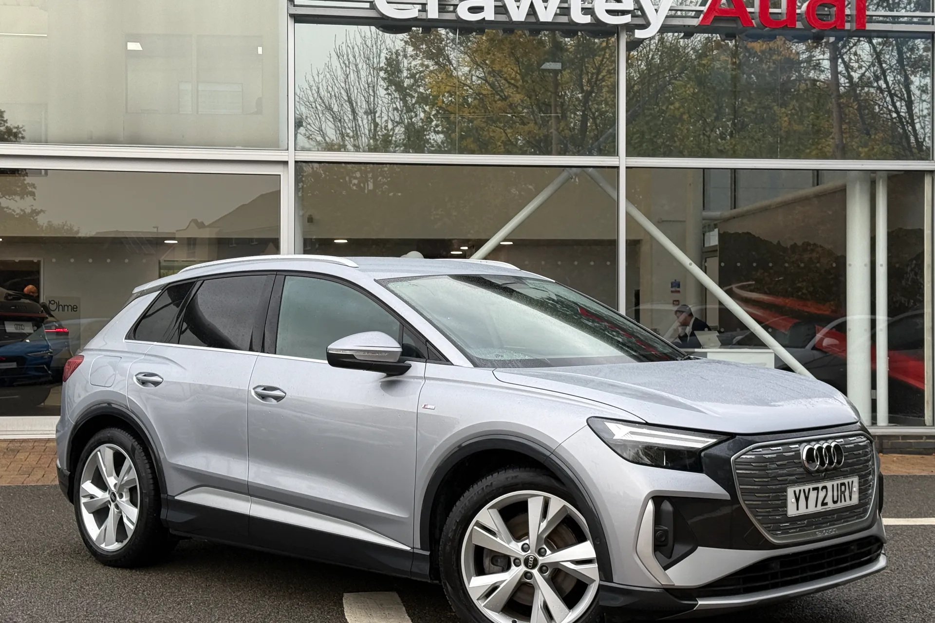 Audi Q4 focused image