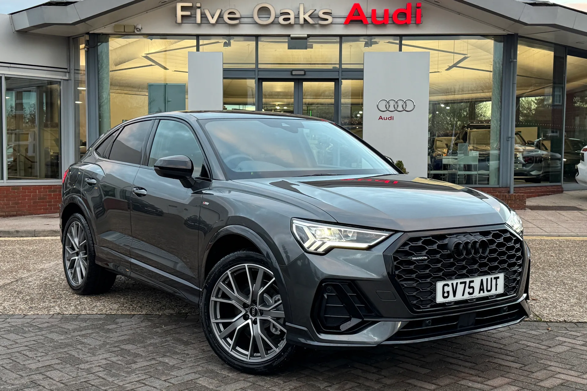 Audi Q3 focused image