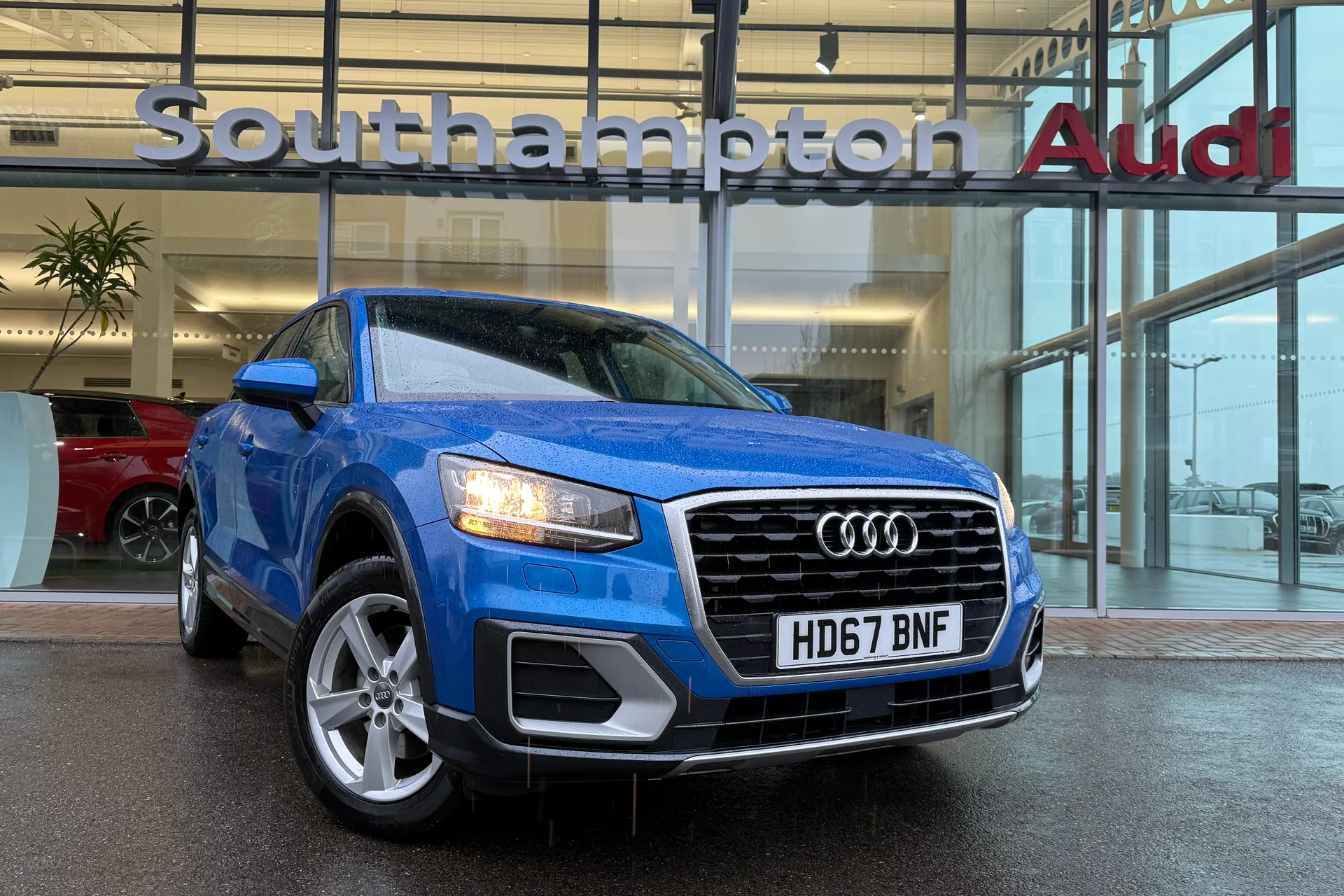 Audi Q2 focused image