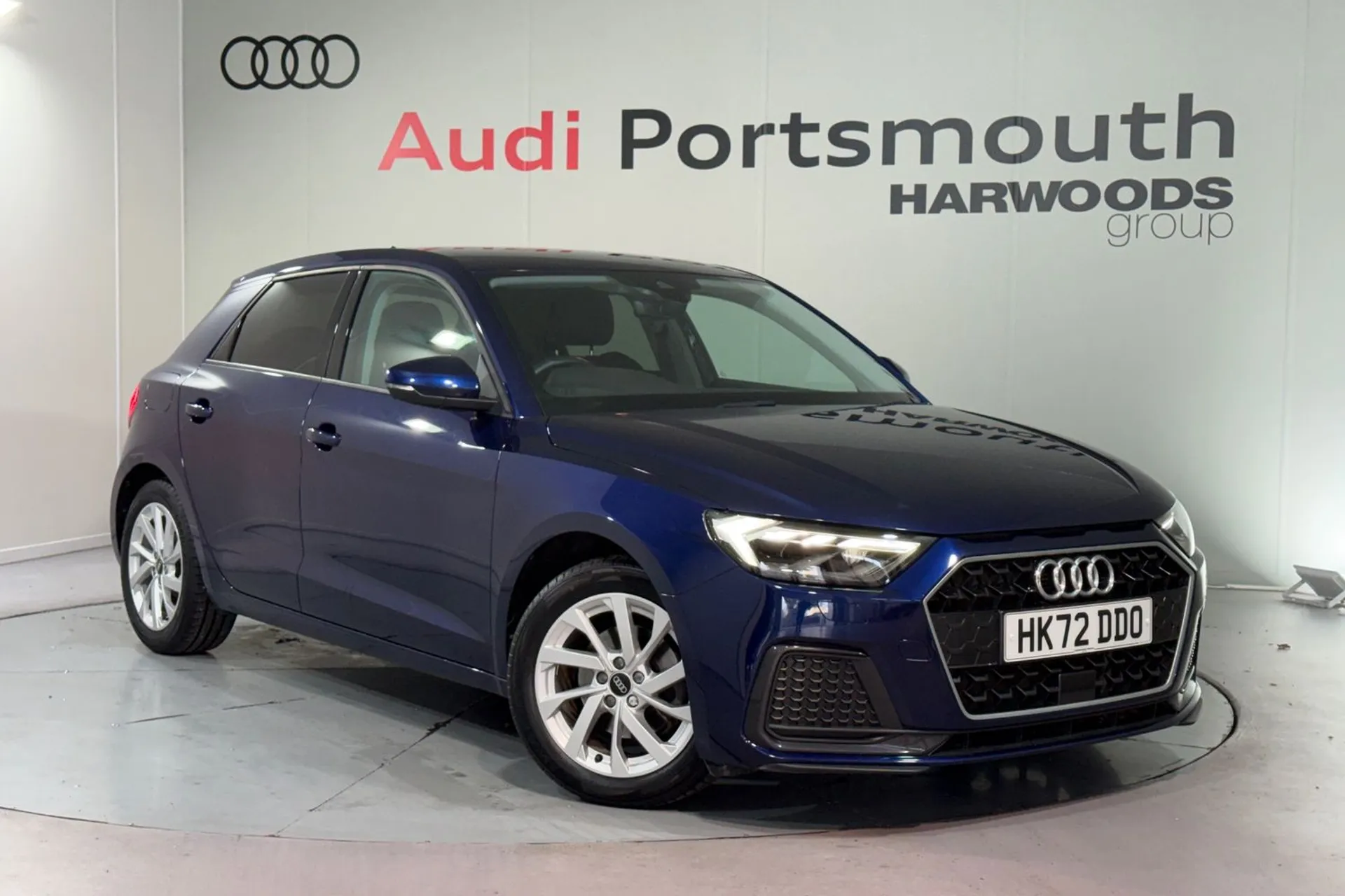 Audi A1 focused image