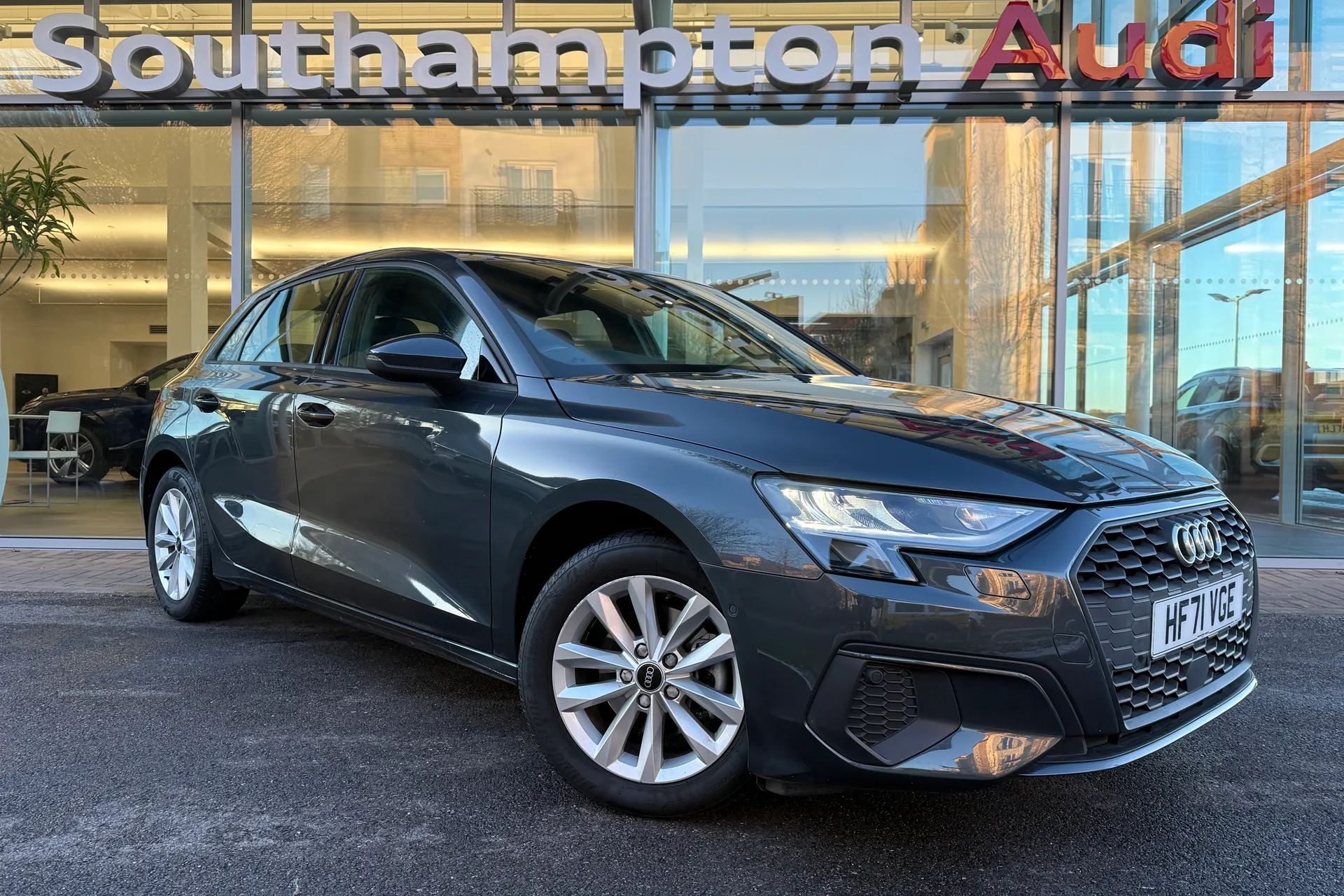 Audi A3 focused image