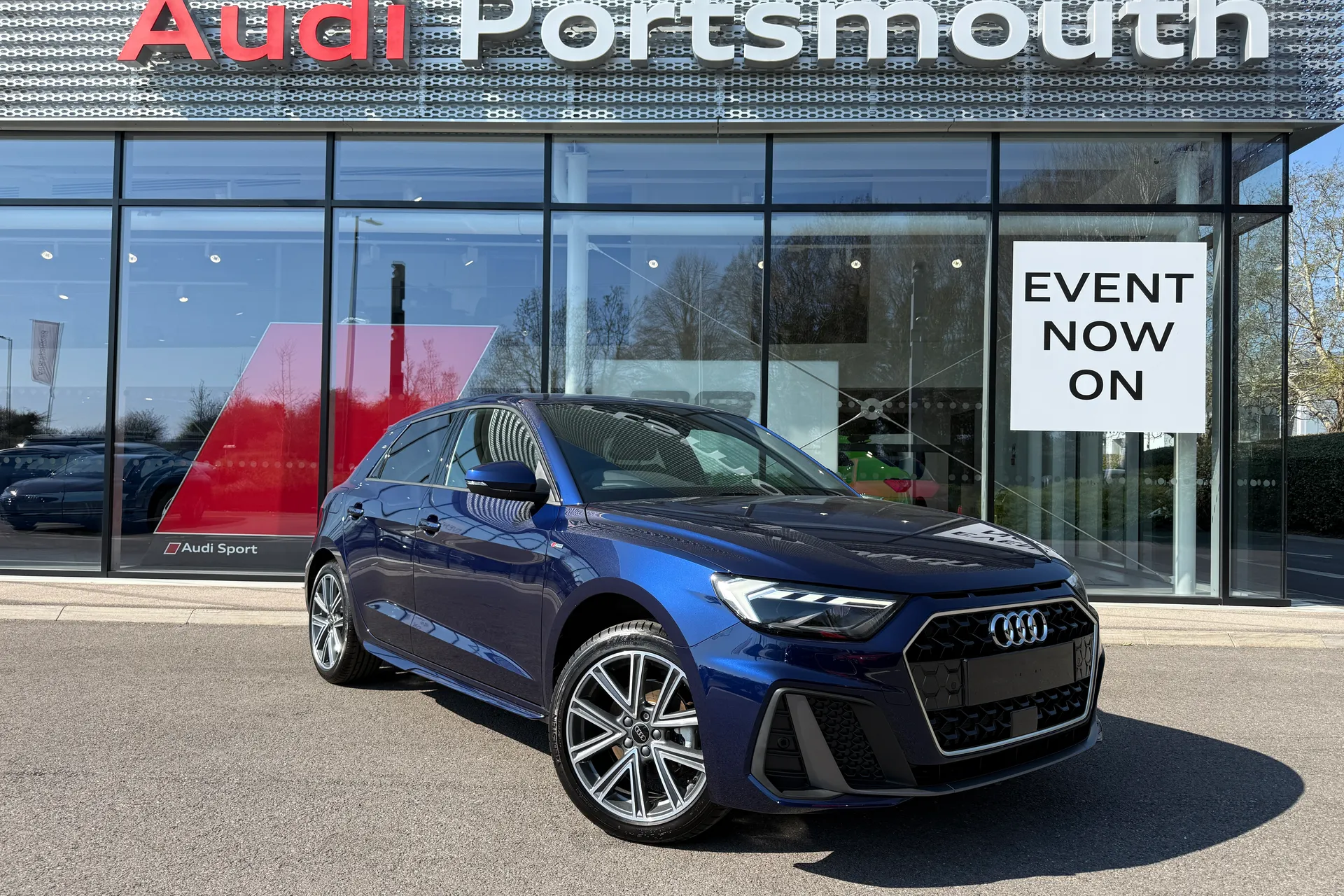 Audi A1 focused image