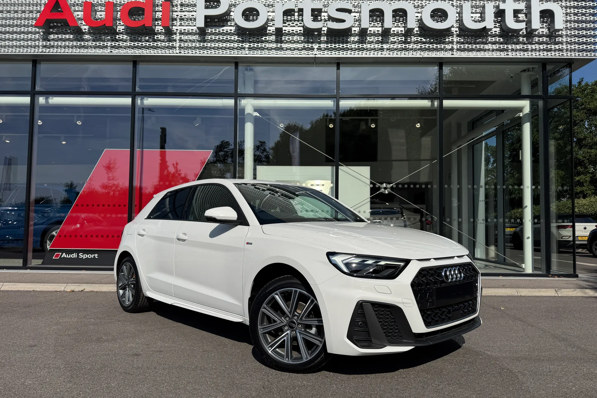 Audi A1 focused image