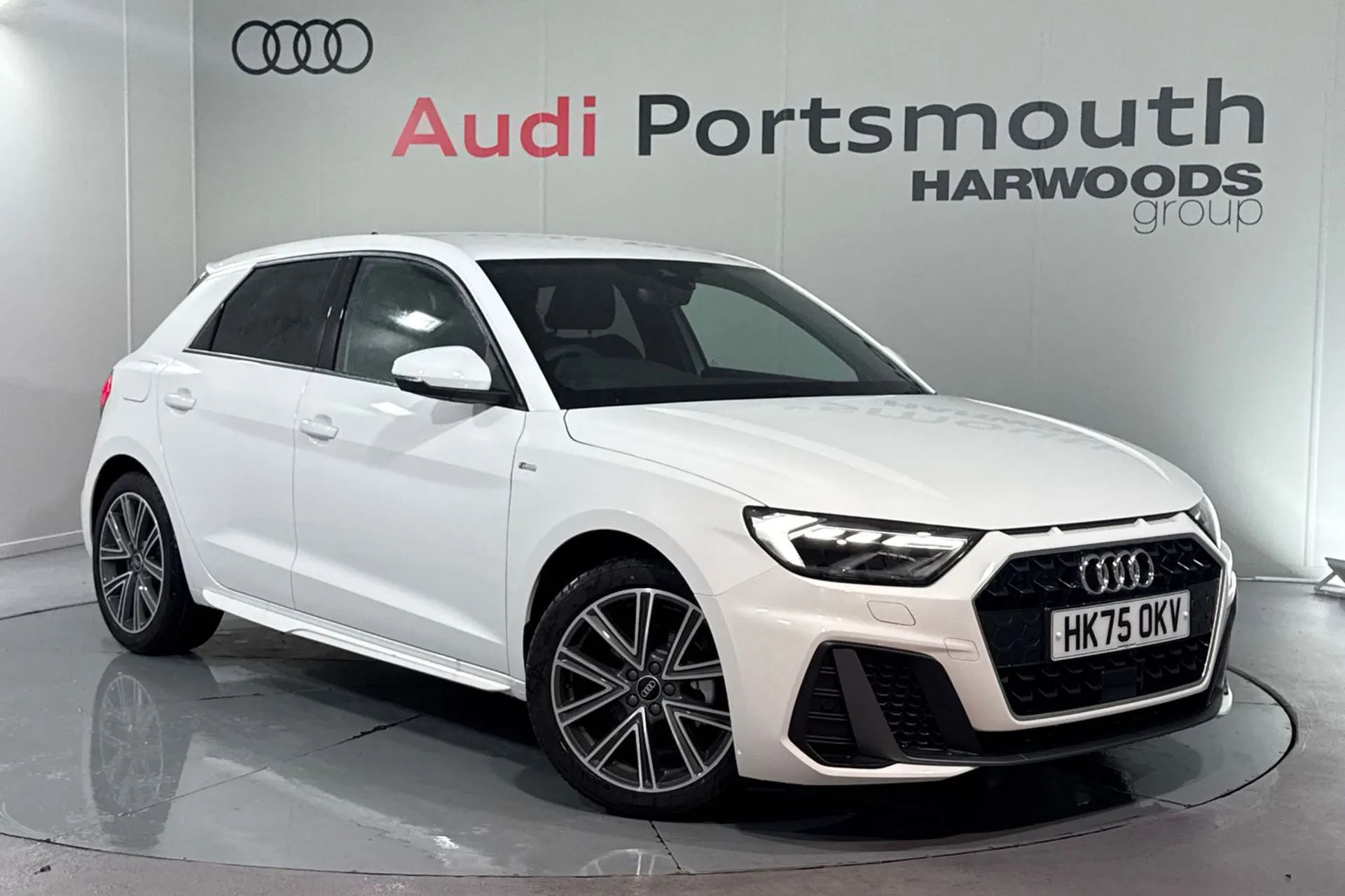 Audi A1 focused image