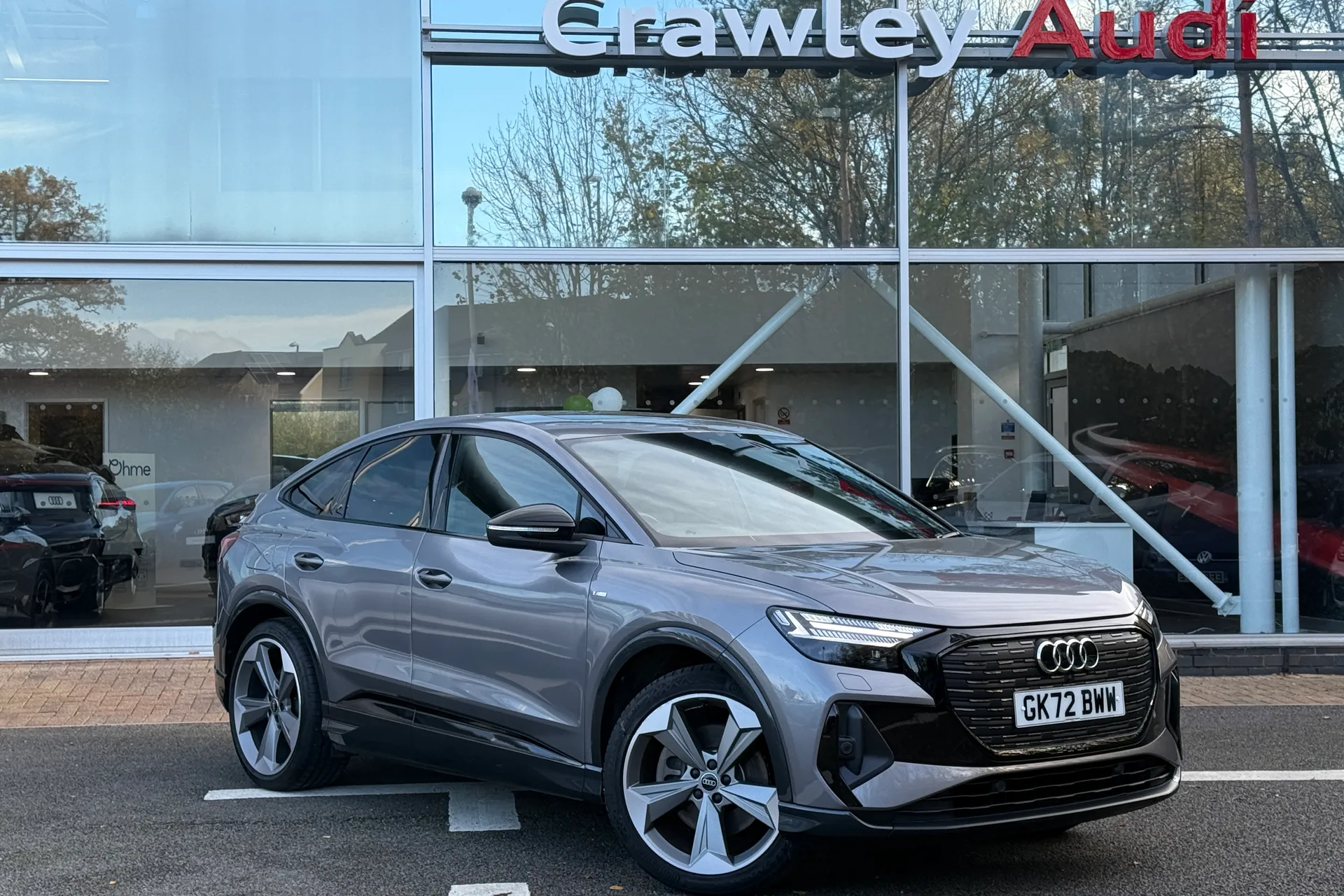 Audi Q4 focused image