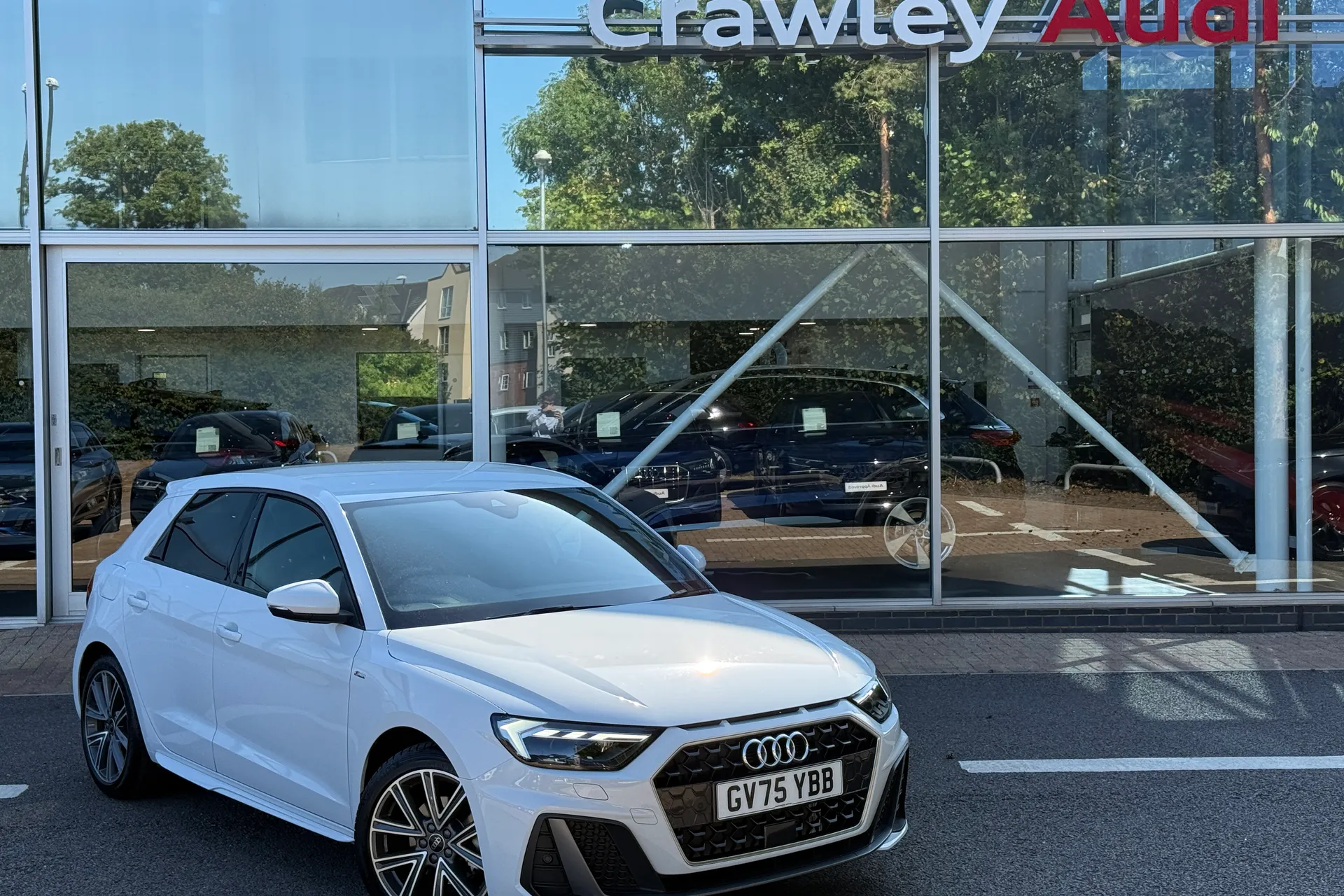 Audi A1 focused image