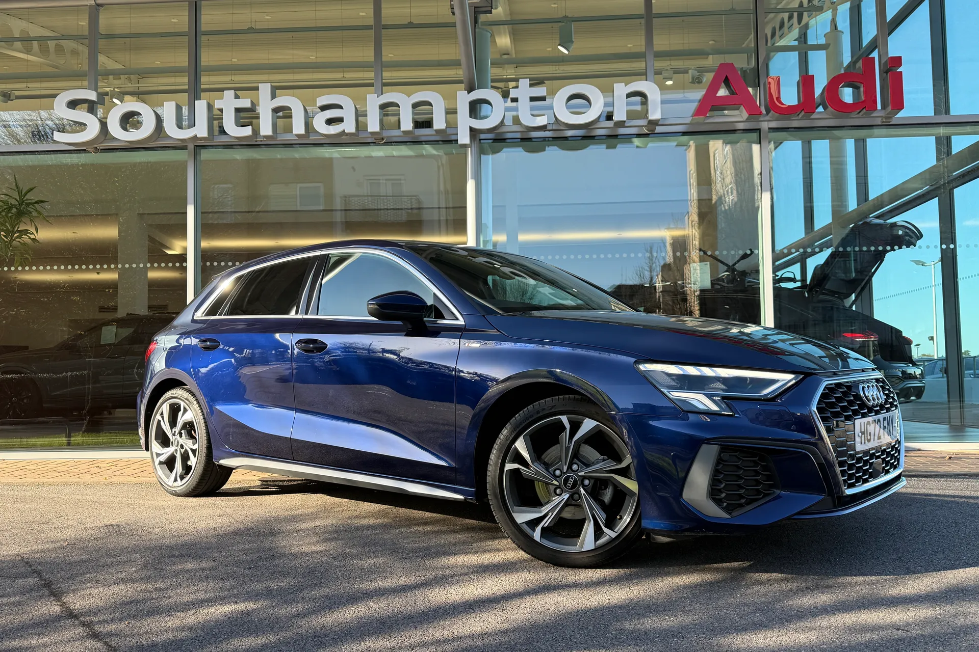 Audi A3 focused image