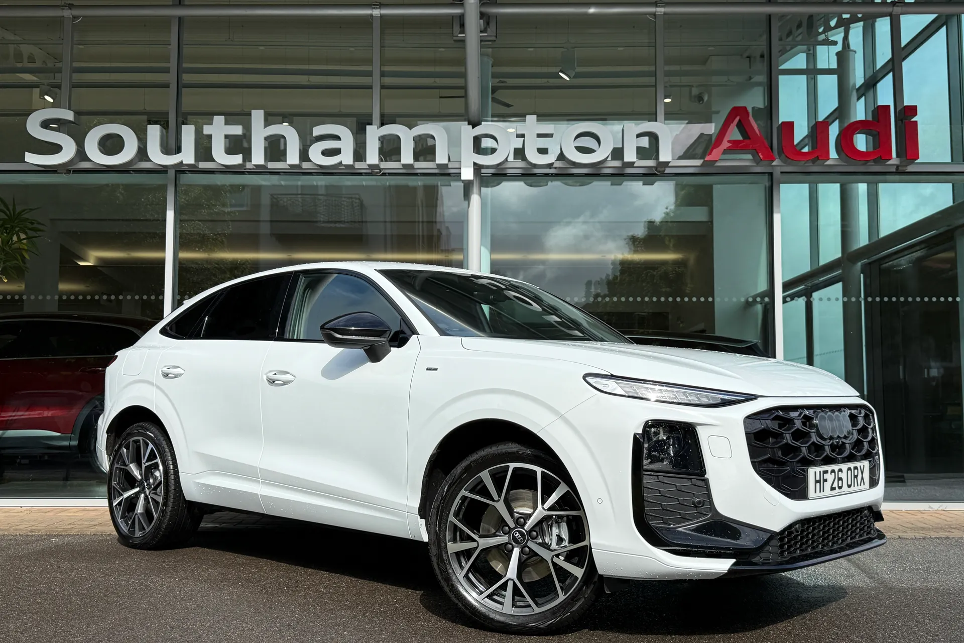 Audi Q3 focused image