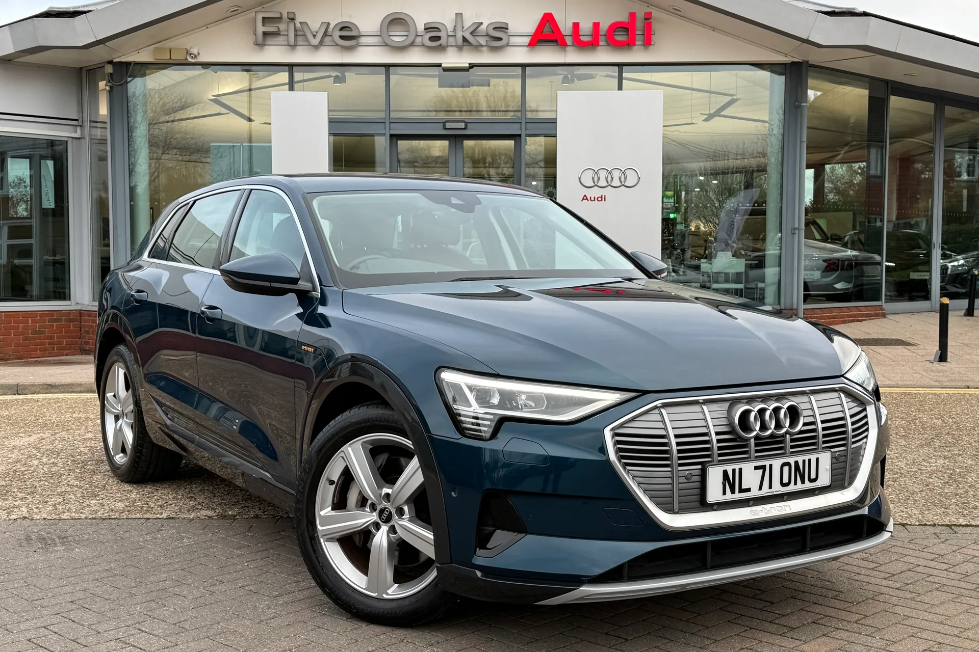 Audi e-tron focused image