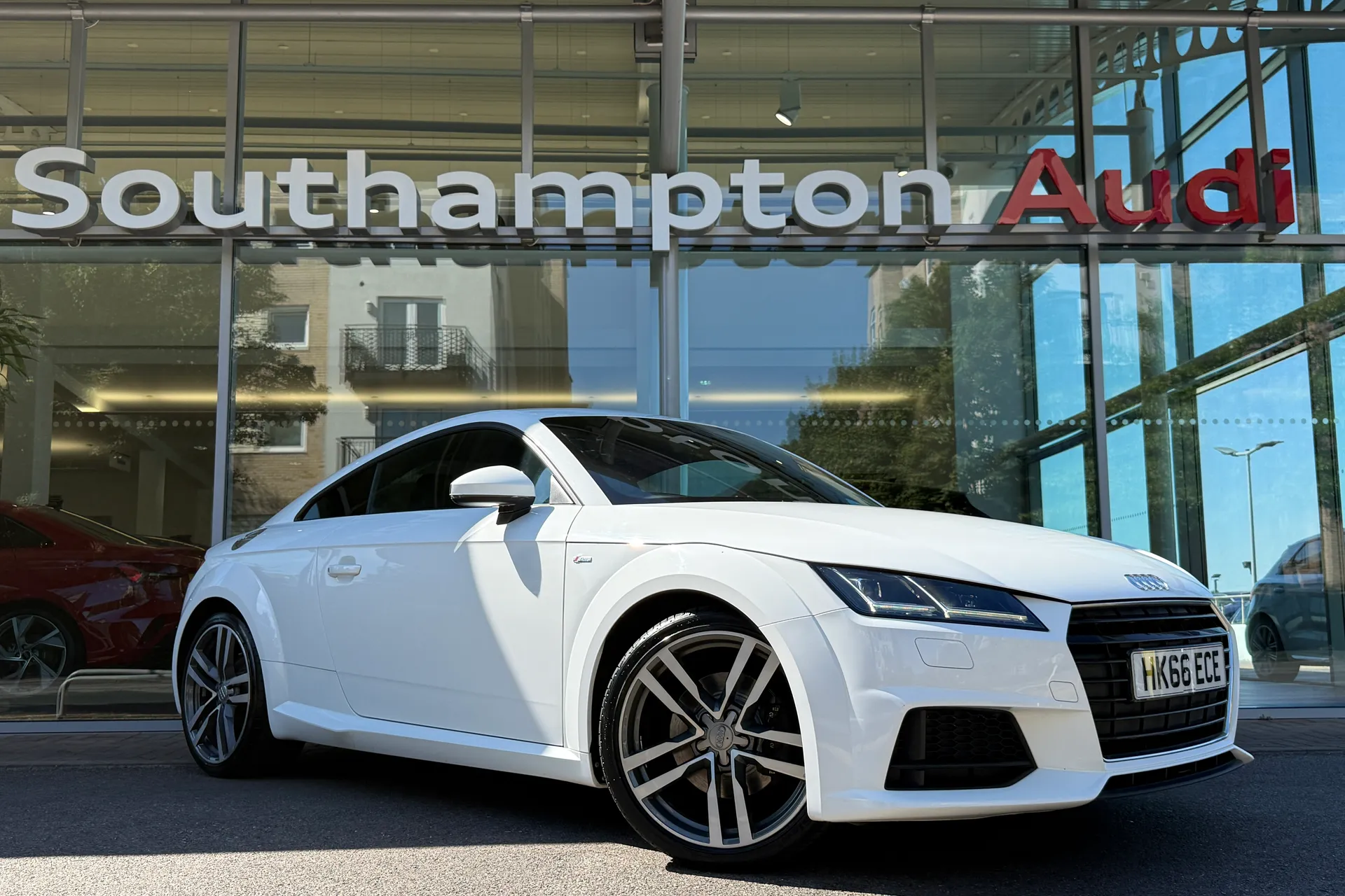 Audi TT focused image