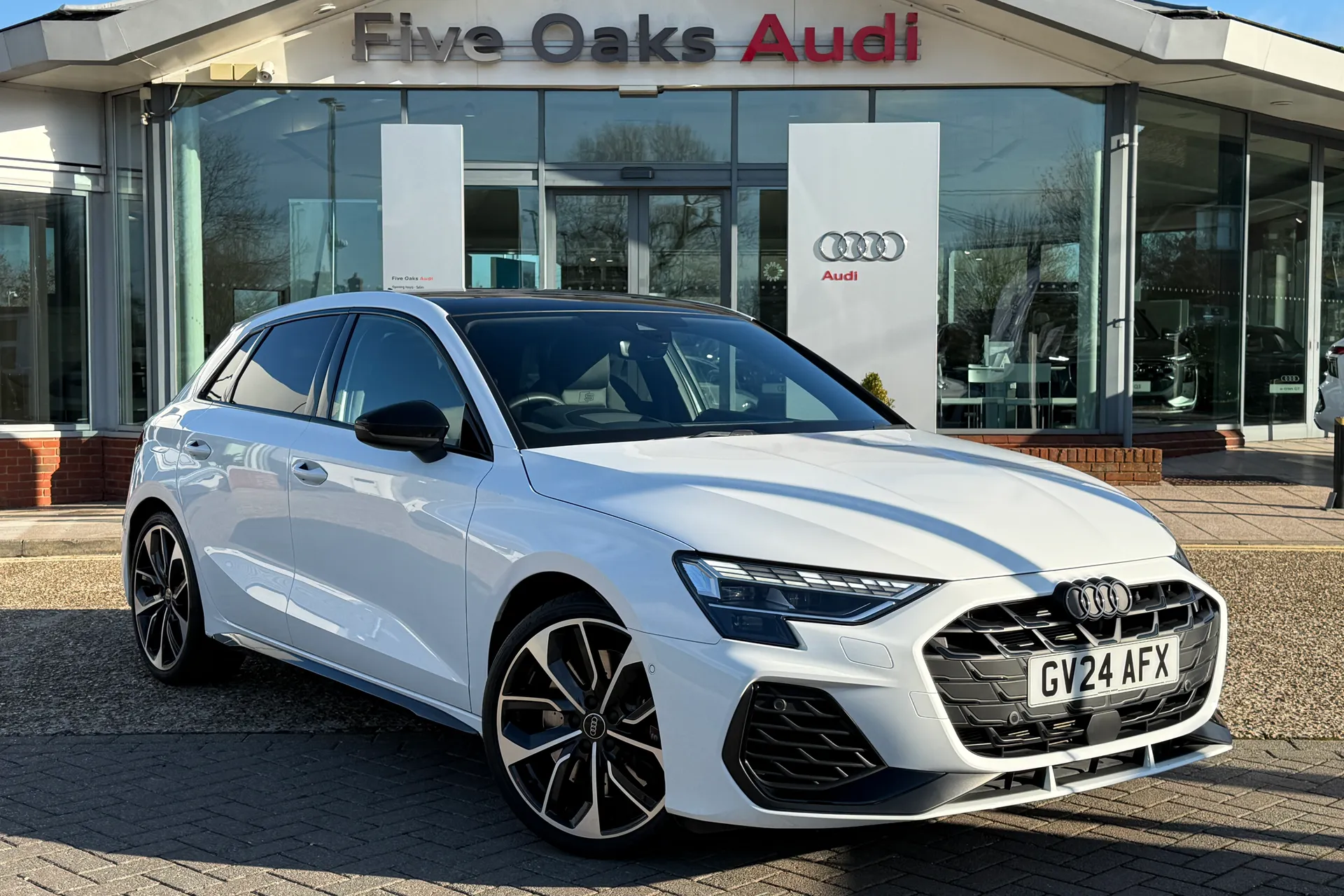 Audi A3 focused image