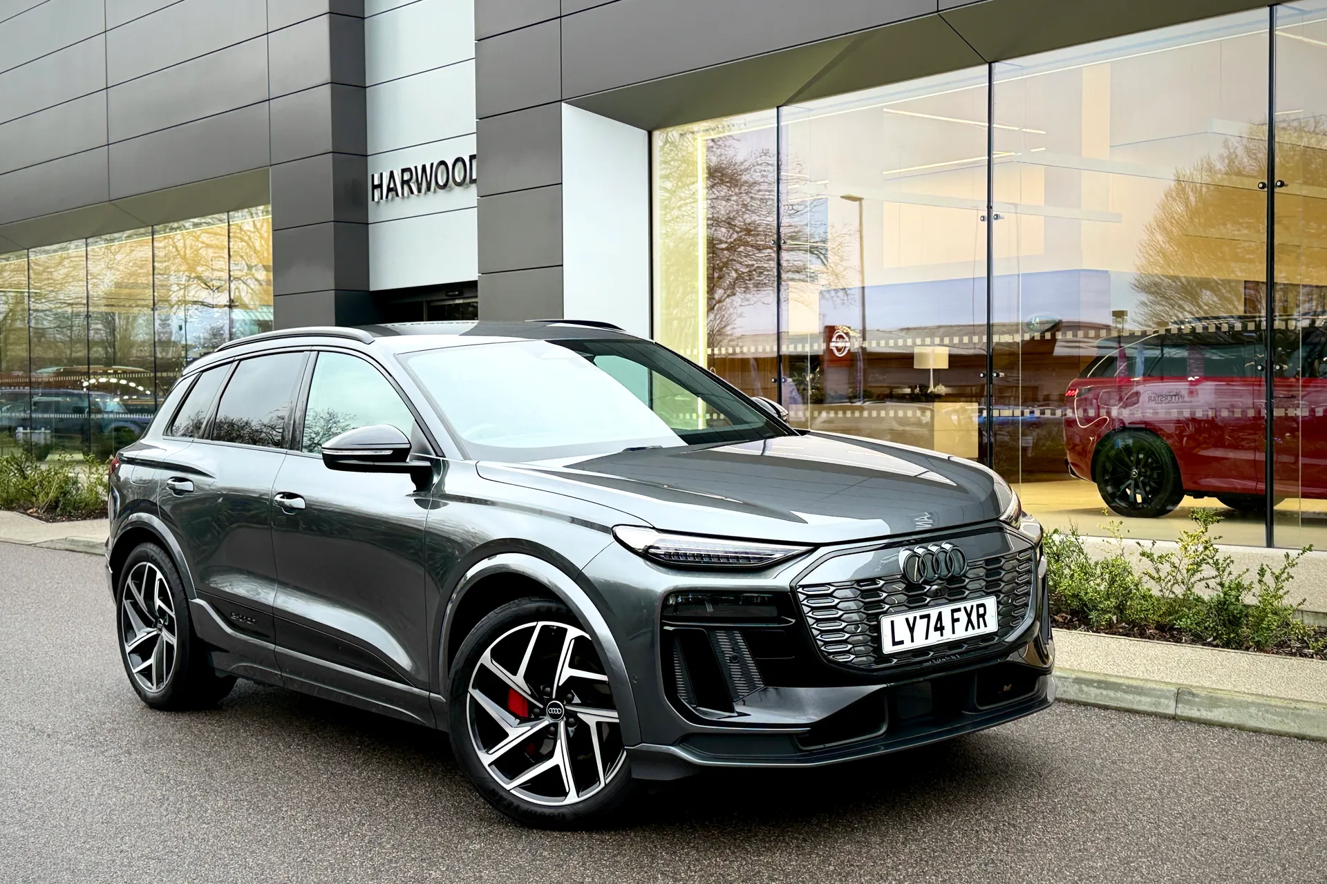 Audi Q6 focused image