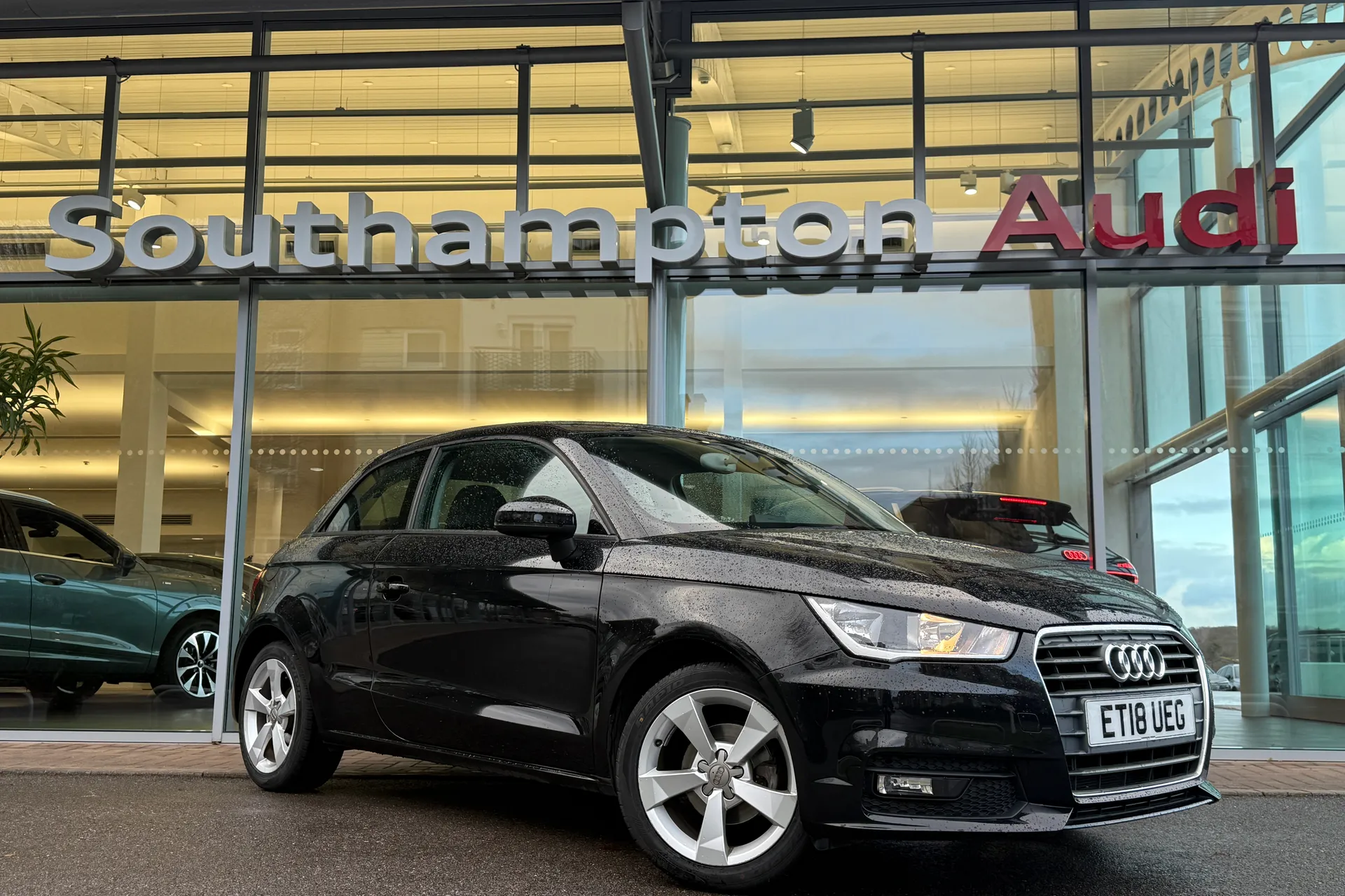 Audi A1 focused image